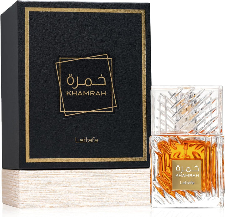Khamrah by Lattafa for Men - 3.4 oz EDP Spray Halalzen