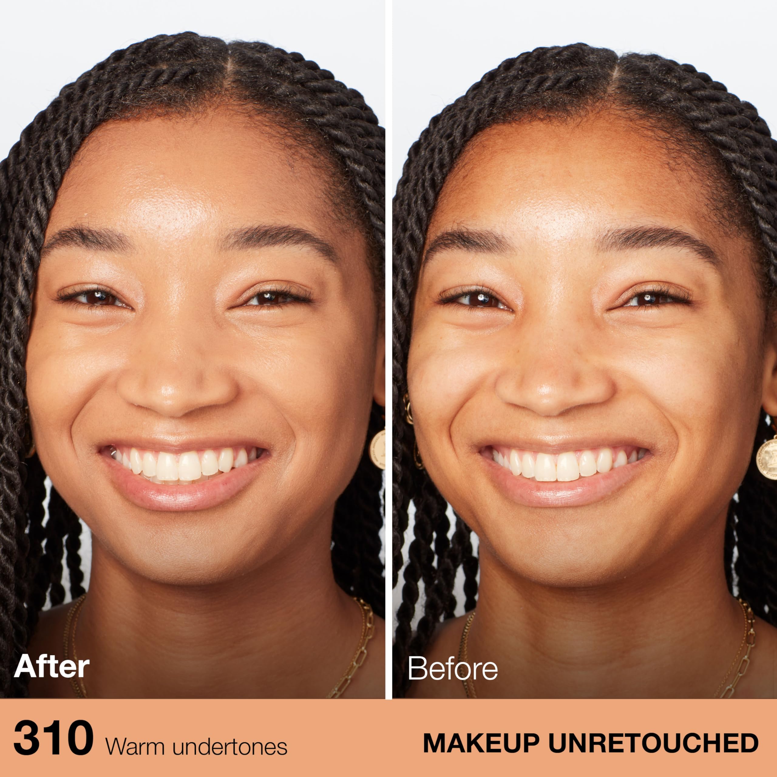 Maybelline Fit Me Dewy + Smooth Liquid Foundation Makeup, Classic Ivory, 1 Count (Packaging May Vary)