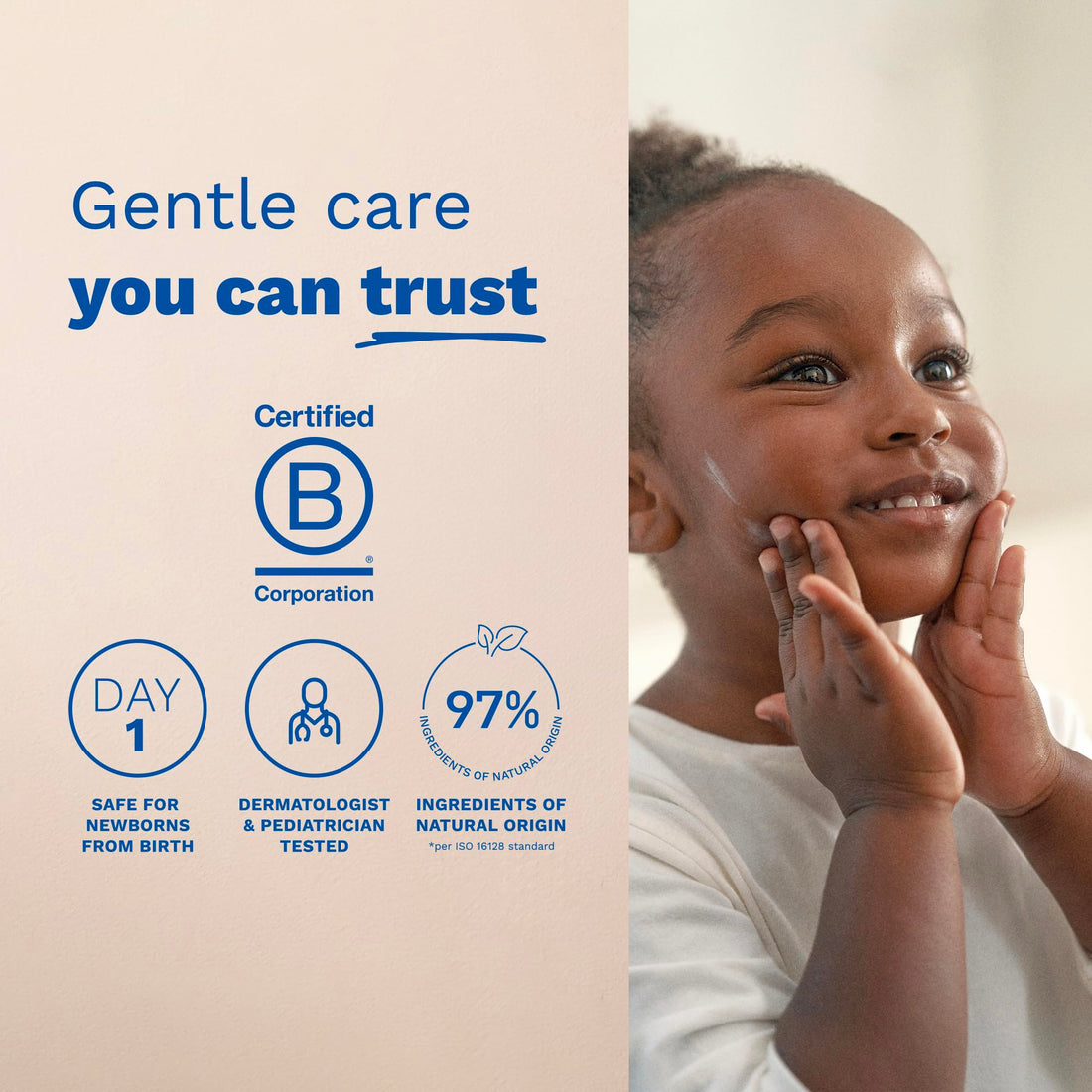 Mustela Hydra Bebe Face Cream – Daily Baby Moisturizer with Natural Avocado, Jojoba Oil & Shea Butter - 1.35 fl. oz. - Packaging may vary Halalzen