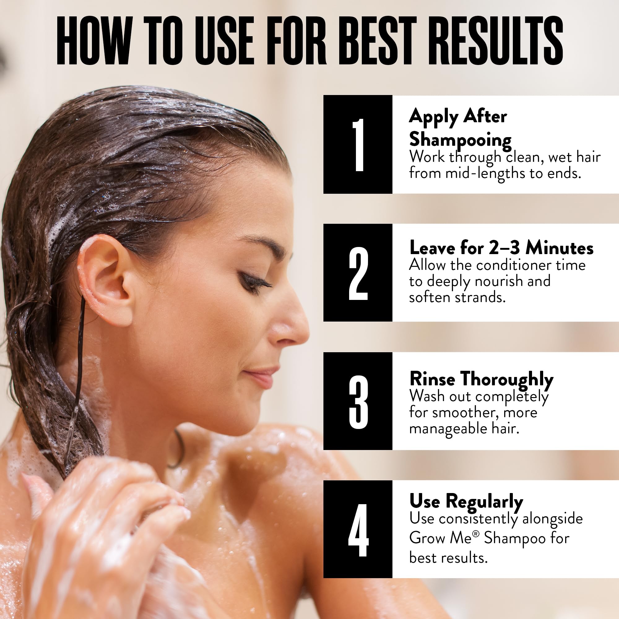 Watermans Hair Growth Conditioner - with Niacinamide, Shea Butter, and Rosemary - Suitable for All Hair Types Including Afro - Nourishing Treatment for Dry & Damaged Hair Halalzen