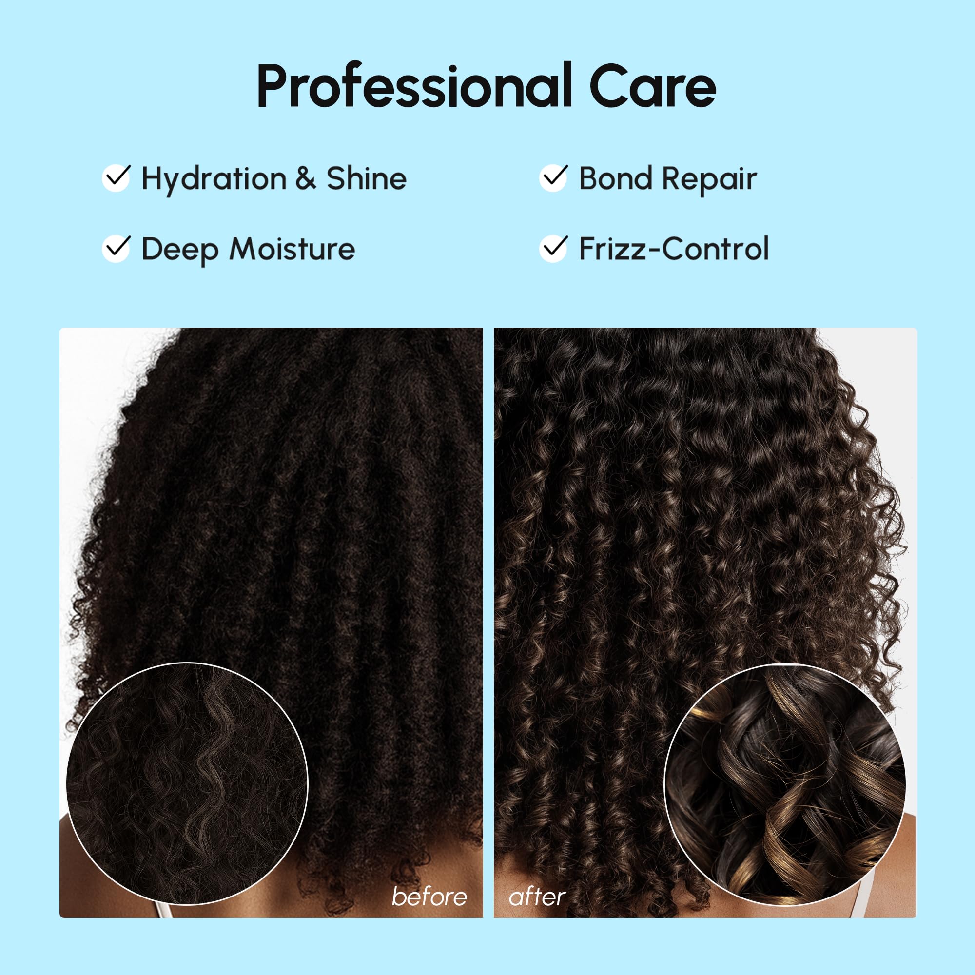 MAREE Hair Serum for Frizzy Dry Hair – Styling Capsules with Keratin, Argan Oil, Vitamins A E B5 – UV & Heat Protectant Frizz Control Serum for Women – Aceite Para el Cabello Treatment | for Frizzy, Styling Capsules, with Jojoba, for Women, Frizzy, Damage Halalzen