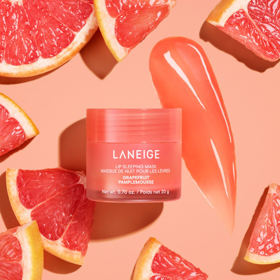 LANEIGE Lip Sleeping Mask: Nourish, Hydrate, Vitamin C, Murumuru & Shea Butter, Antioxidants, Flaky, Dry Lips Halalzen