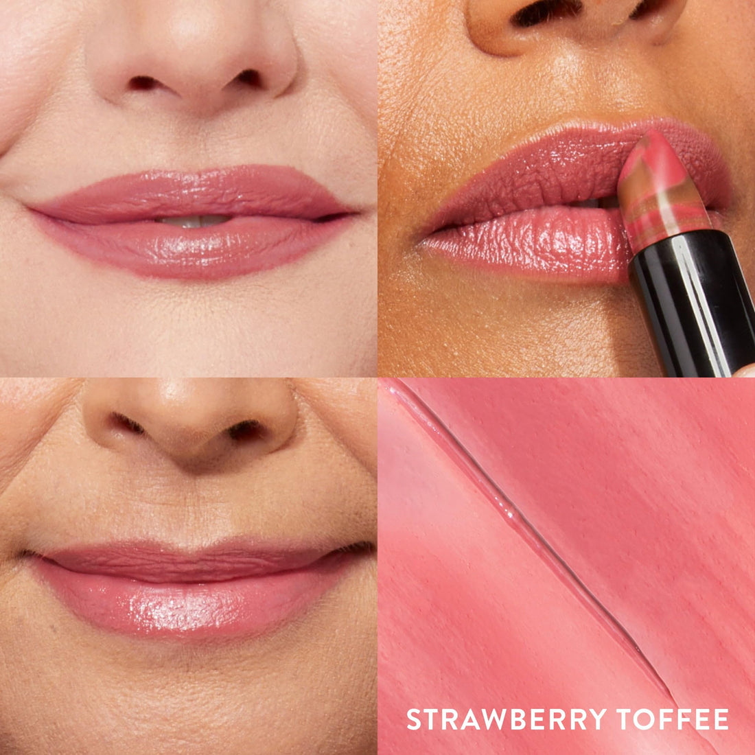 LAURA GELLER NEW YORK Italian Marble Sheer Lipstick - Berry Vanilla - Hydrating & Lightweight - Vitamin E & Caster Seed Oil - Cream Finish