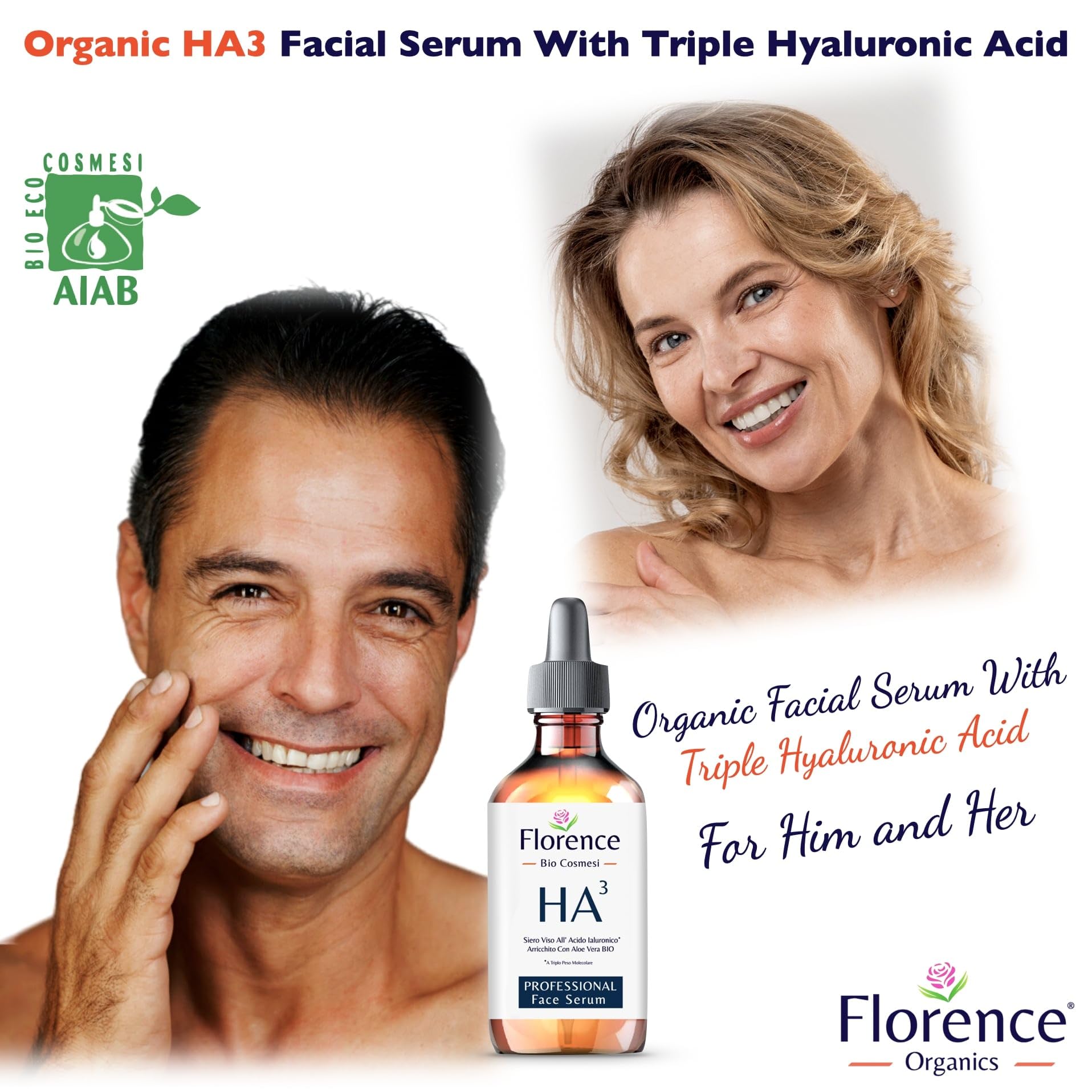Big 2.11oz. Organic Vitamin C Serum for Face. Anti-Dark Spots, Wrinkles Skin Repair Serum with Hyaluronic Acid, Vitamin C & Niacinamide. All-in-One Brightening, Anti Aging Facial & Eye Area Skincare