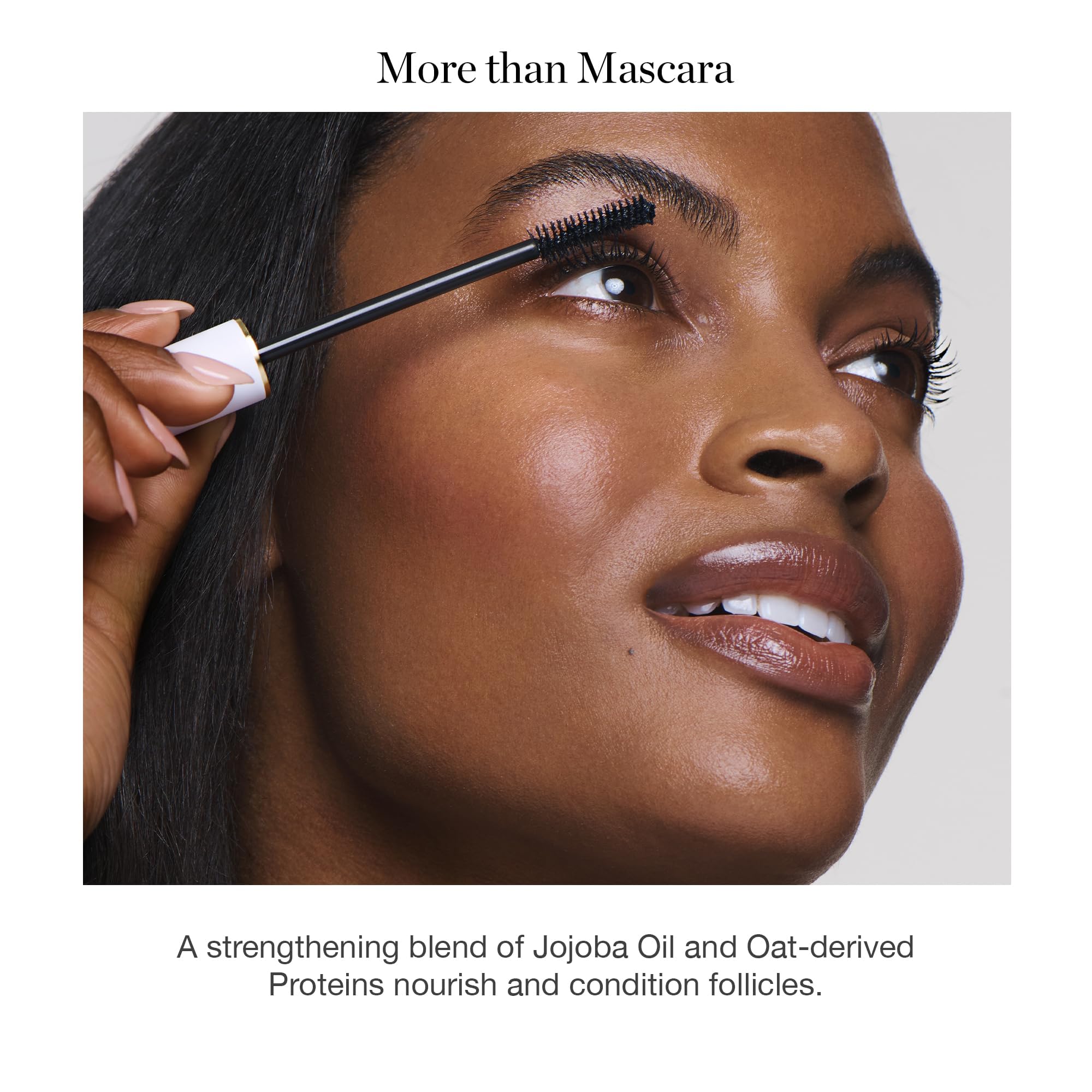 Ogee Beyond Clean Volumizing Mascara - Certified Organic Black Mascara for Volume and Length - Lengthening Lashes for Sensitive Eyes