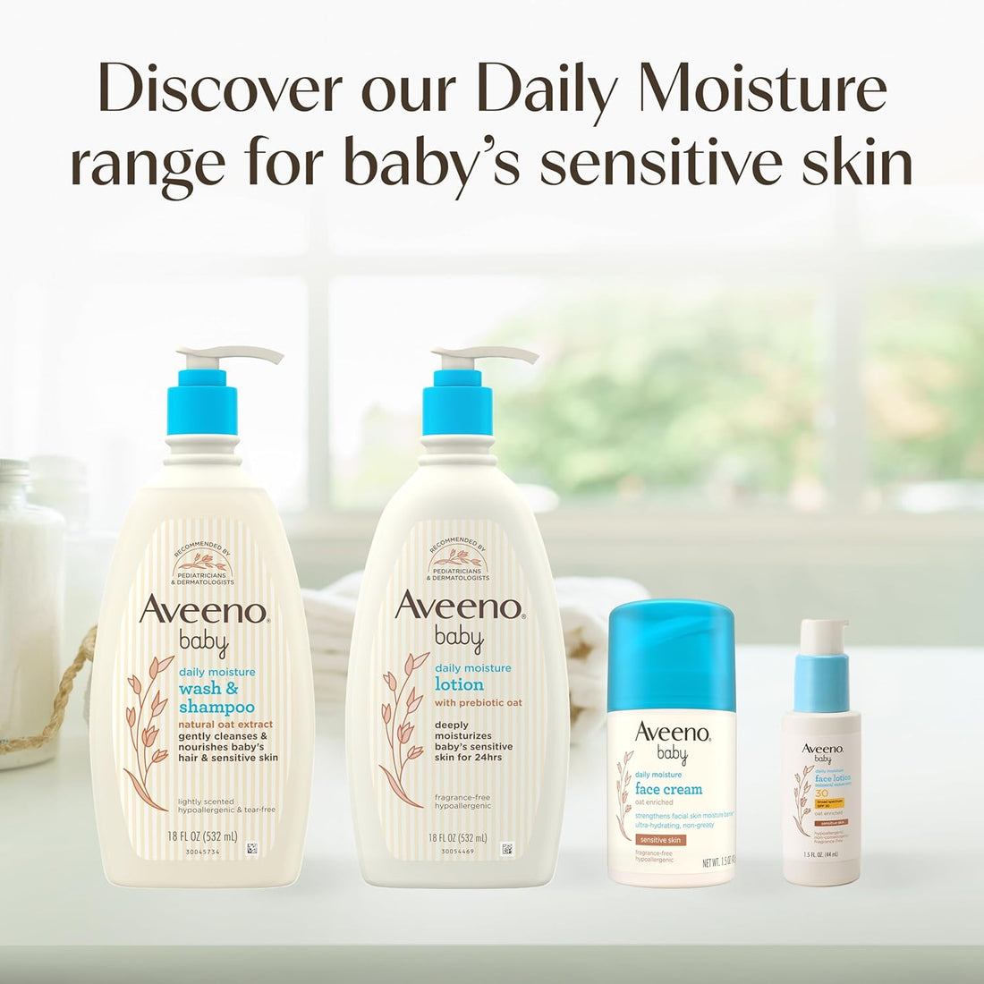 Aveeno Baby Wash & Shampoo 18 oz.