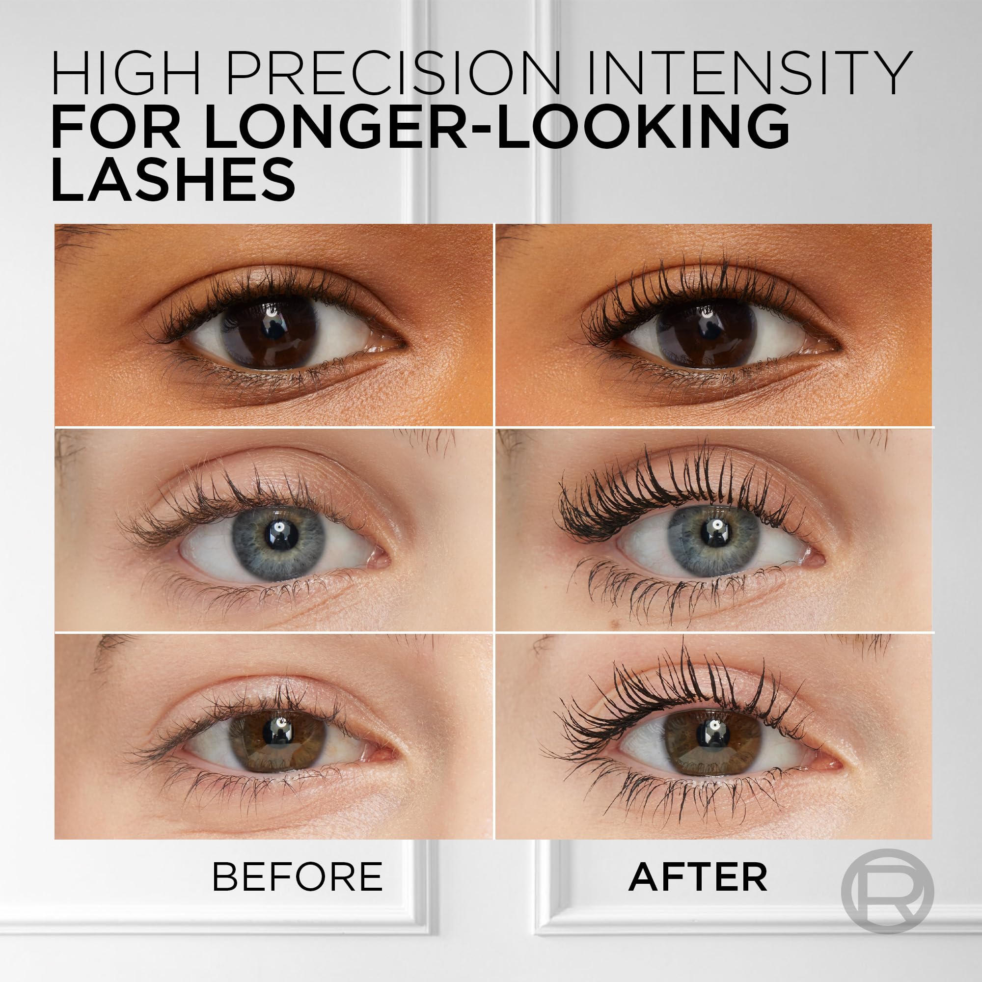 L'Oréal Paris Mascara, Telescopic Original Mascara to Achieve Dramatic Length & Definition, Up to +71% Lengthening Effect, Smudge-Resistant and Long-Wearing Formula for Up to 36H Wear, 8ml Halalzen