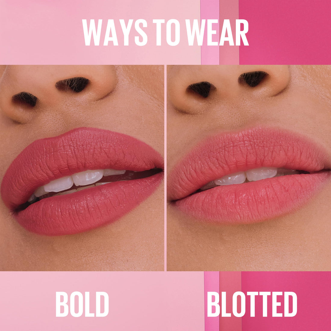 MAYBELLINE Serum-Lippenstift, Feuchtigkeitsspendendes Lippen-Make-up mit 8 Stunden Lippenauffüllender Feuchtigkeit mit Hyaluronsäure + Öl-Mischung, Wild Card (Mitteltoniges Rot Matt)