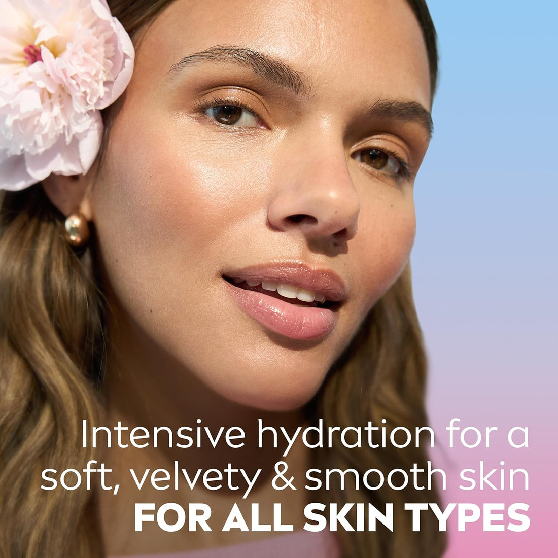 NIVEA Rose Care Moisturising Gel Cream (50 ml), Hydrating Gel Face Cream with Rose Water and Hyaluronic Acid, 72H Moisture Formula, Moisturiser for Soft and Radiant Skin