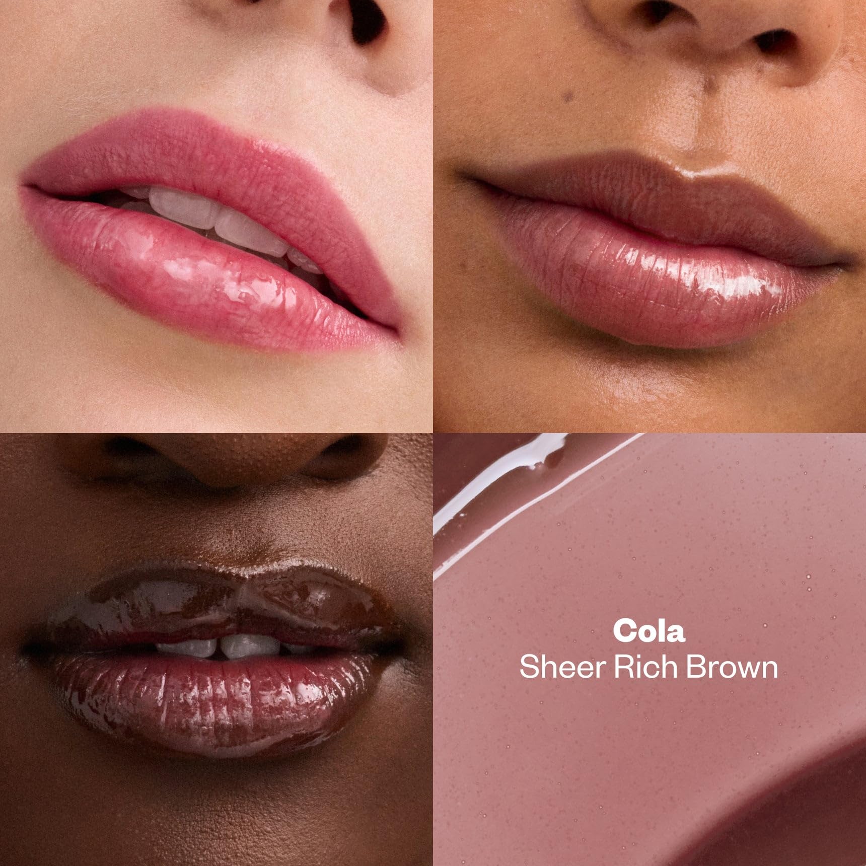 Kosas Wet Lip Oil Gloss - Hydrating Lip Plumping Treatment with Hyaluronic Acid & Peptides, Non-Sticky Finish (Malibu) Halalzen
