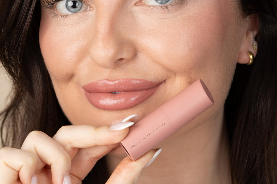MUA Makeup Academy Creamy Matte Lipstick, Super Nude (Nude), Highly Pigmented - Vegan & Cruelty Free (Pack of 1) Halalzen