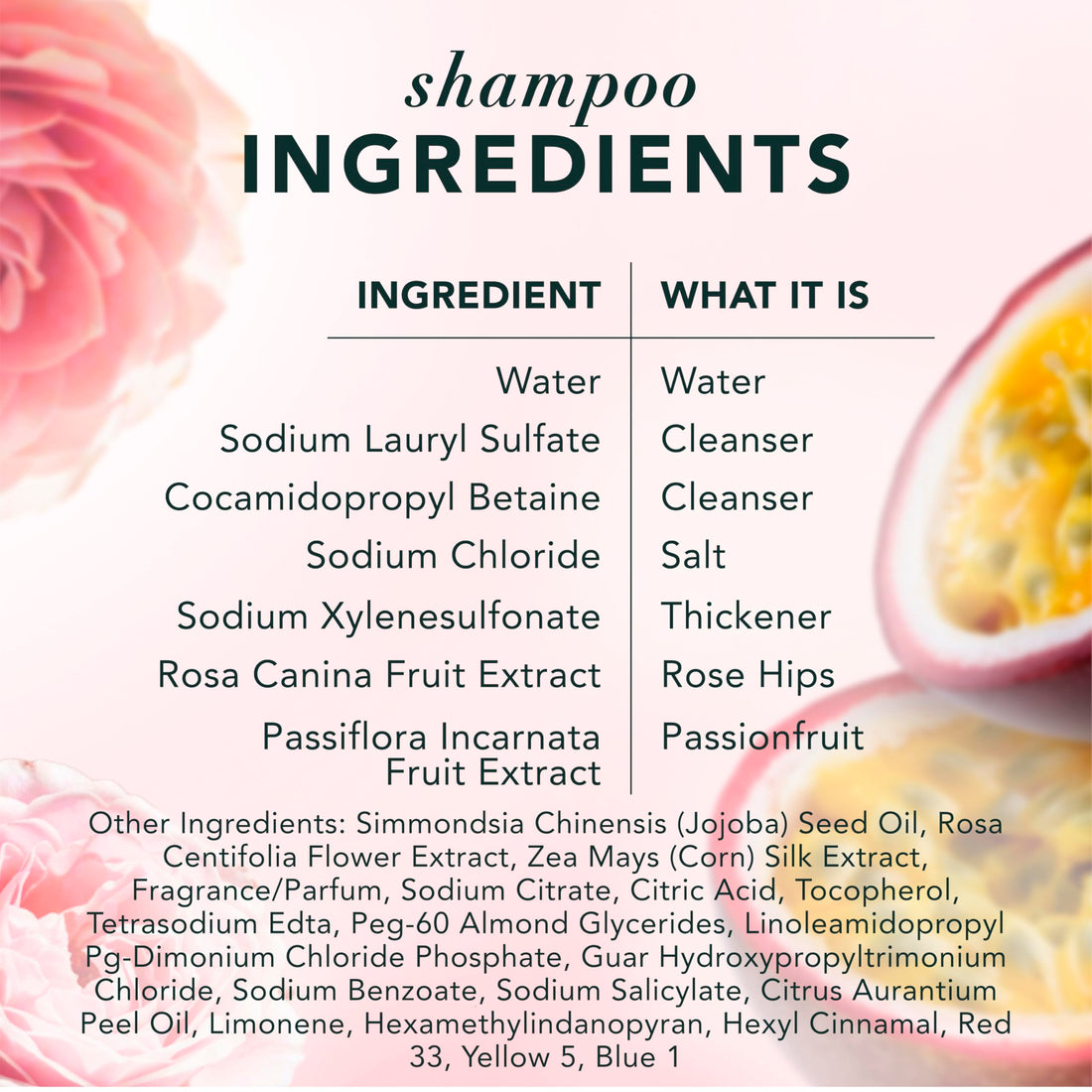 Herbal Essences Shampoo & Conditioner Set, Rose Hips - Smooth Collection, Paraben-Free, Color-Safe, Shiny Hair with Jojoba & Vitamin E, 29.2 Fl Oz Each, 2-Pack Halalzen