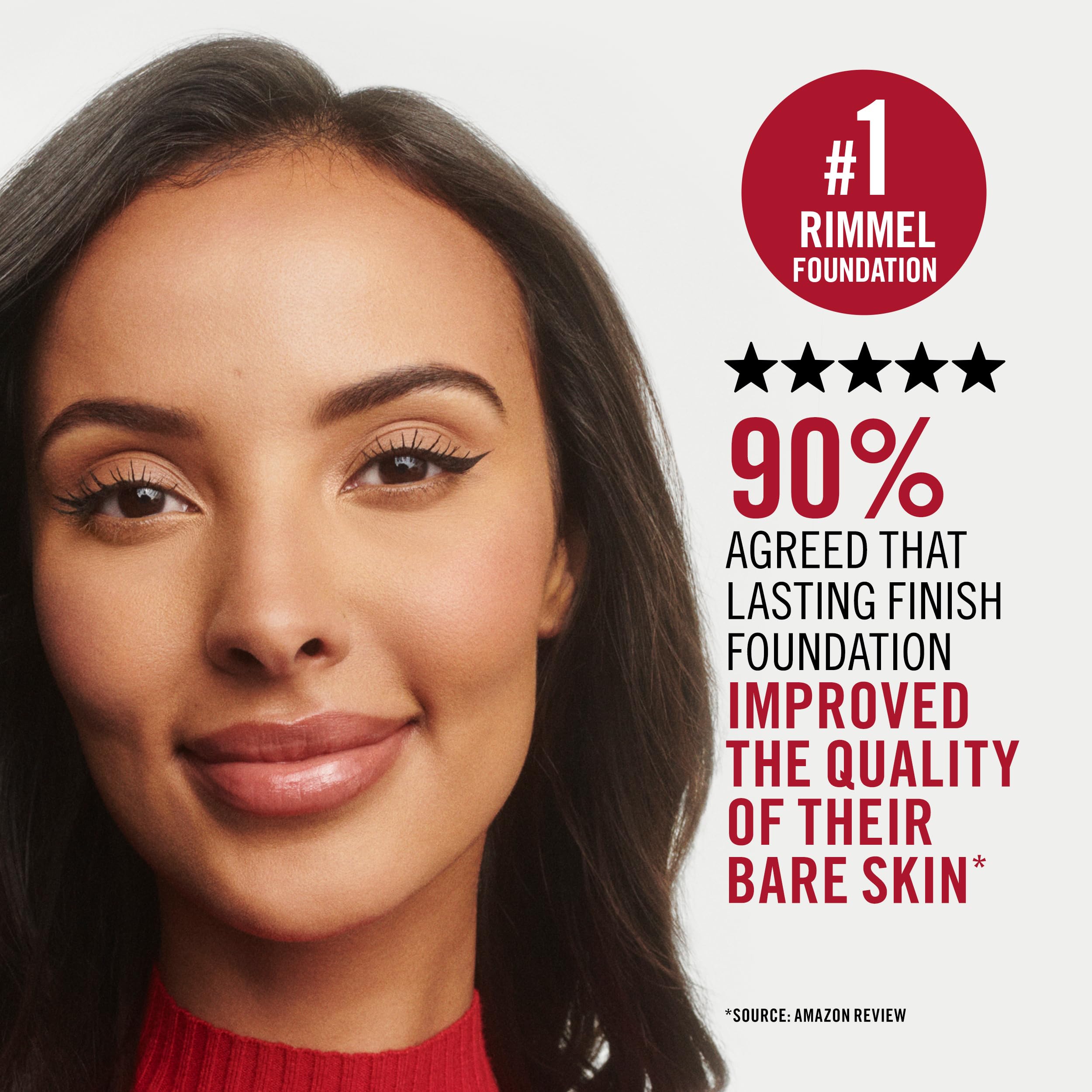 Rimmel Lasting Finish 35Hr Foundation 200 Soft Beige, Full Coverage, Hydrating, SPF20, Hyaluronic Acid, Vitamin E, 2% Niacinamide, All Day Wear, Vegan, Cruelty Free Halalzen