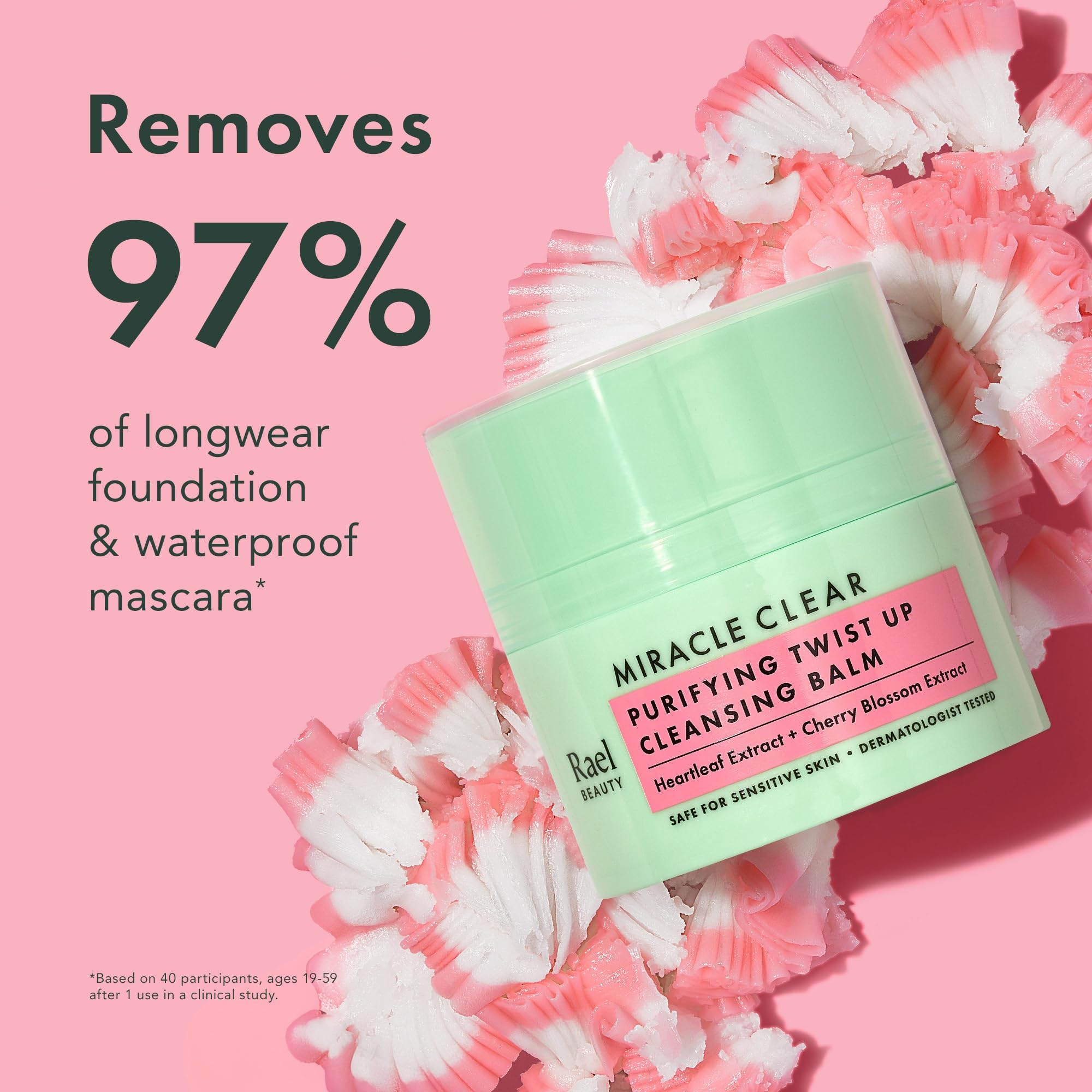 Rael Miracle Clear Facial Cleanser – Makeup Remover, Daily Face Wash, Gentle Deep Pore Cleansing Korean Skin Care for Oily & Combination Skin (Exfoliating Cleanser, 5.1 fl. oz)