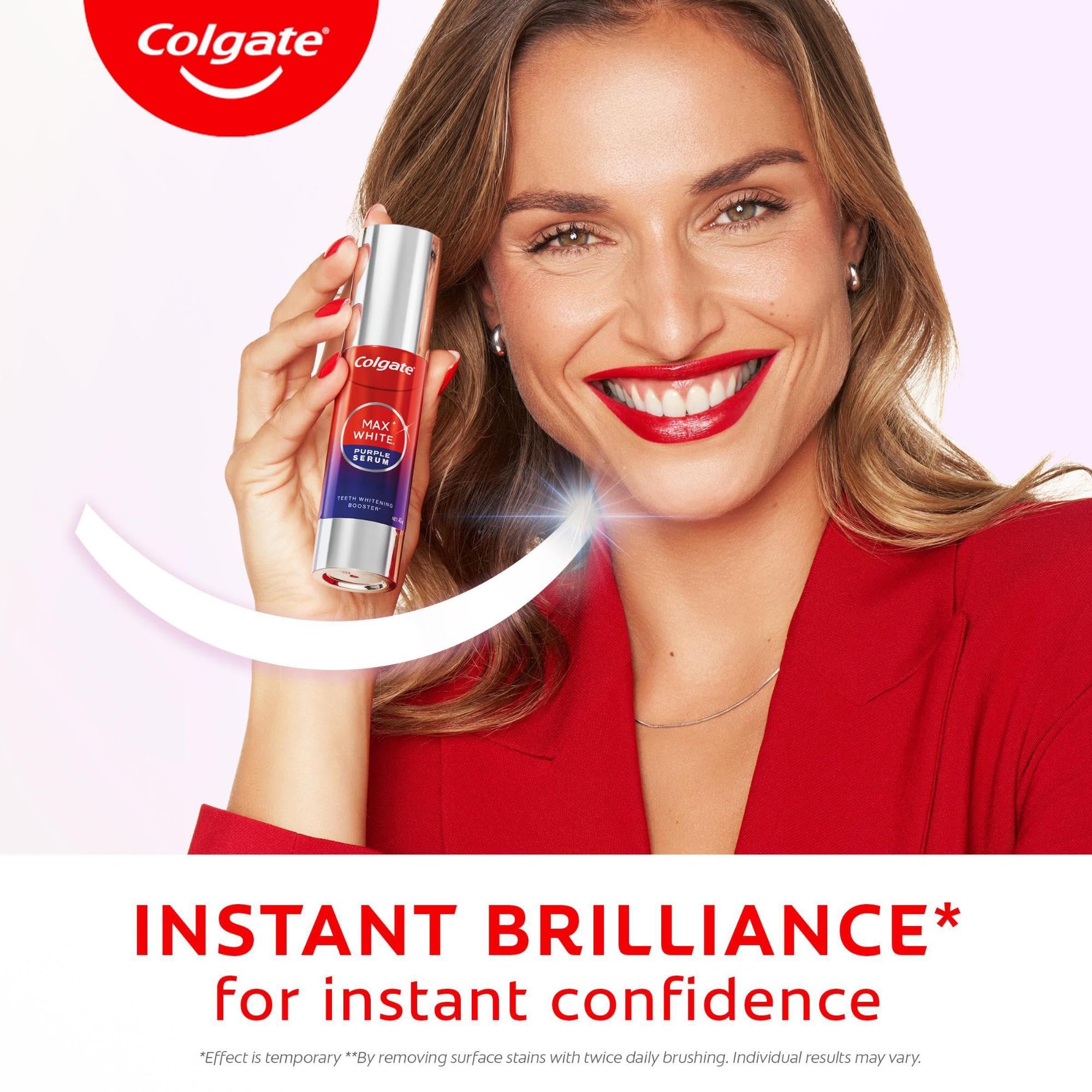 Colgate Max White Purple Teeth Whitening Serum 40ml