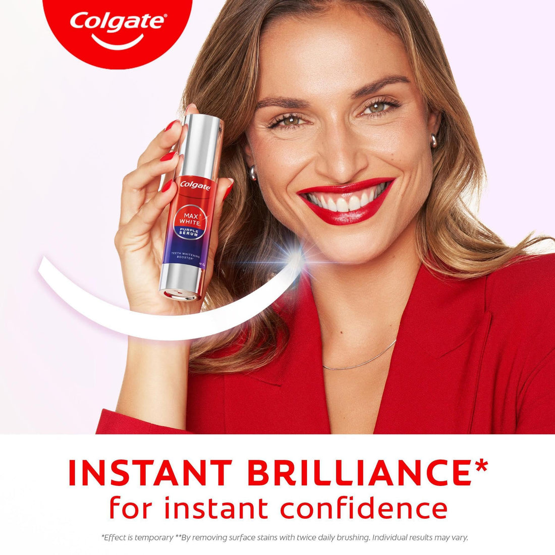 Colgate Max White Purple Teeth Whitening Serum 40ml