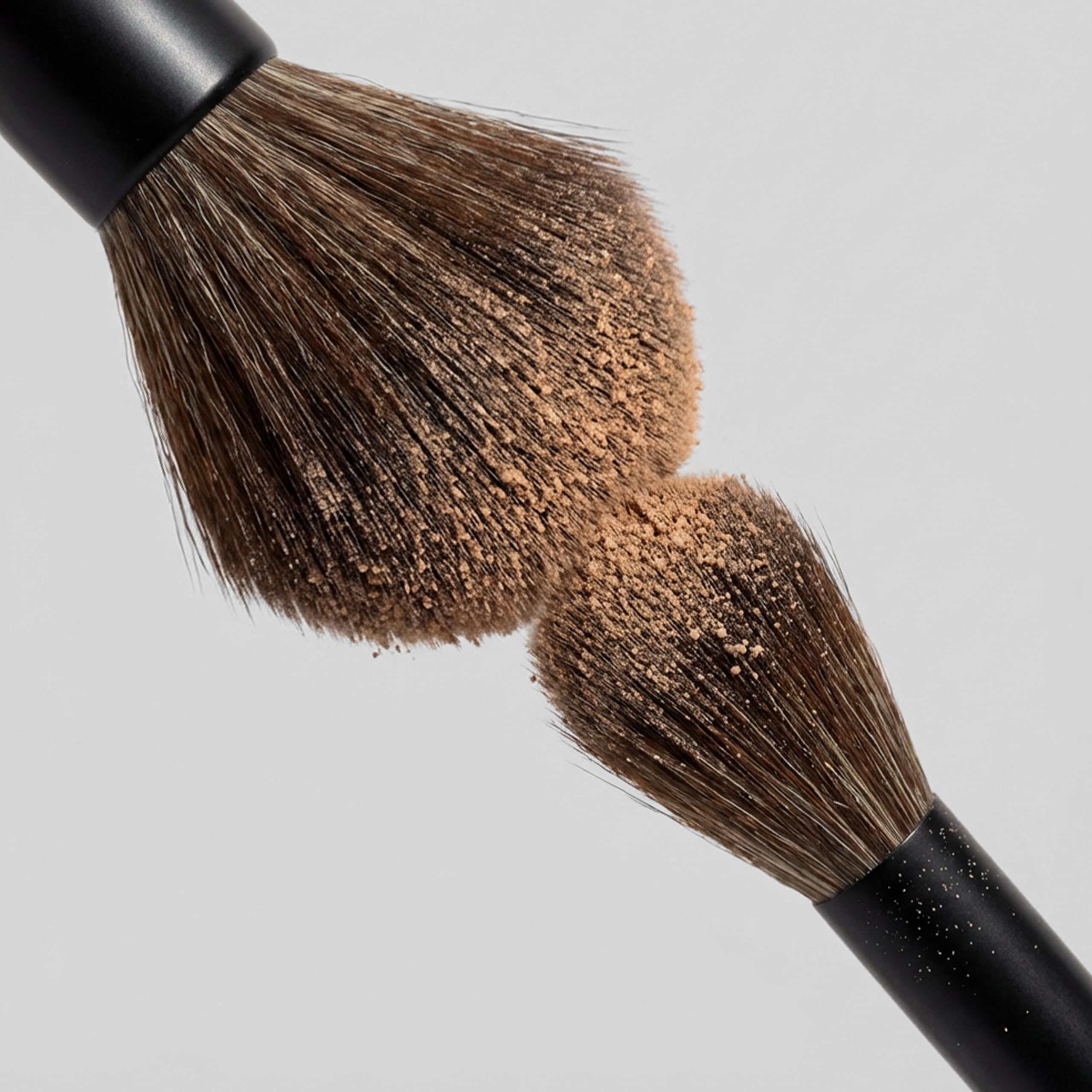 LAMORA Concealer Makeup Brush Under Eye - Angled Flat Top Kabuki Nose Contour Brush - Ideal for Concealing Blending Setting Buffing with Powder Liquid Cream Cosmetic - Small Makeup Foundation Brush Halalzen