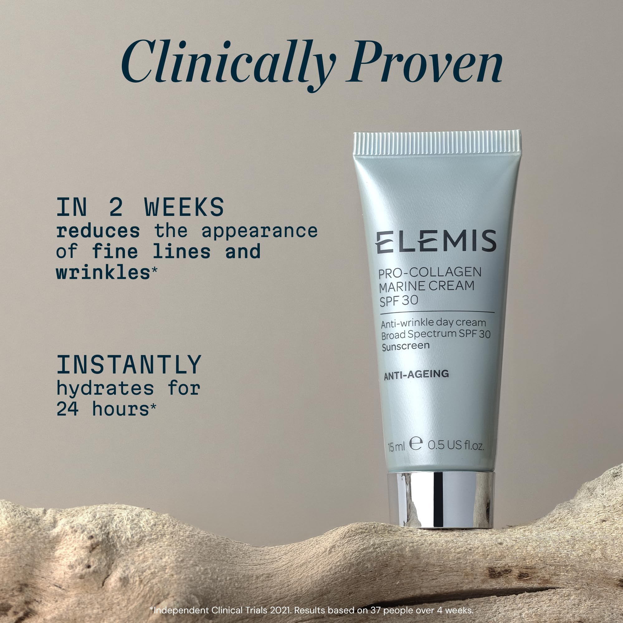 ELEMIS Pro-Collagen Marine Cream SPF 30, Lightweight Anti-Wrinkle Daily Facial Moisturizer Halalzen