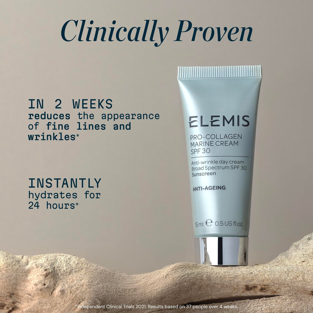 ELEMIS Pro-Collagen Marine Cream SPF 30, Lightweight Anti-Wrinkle Daily Facial Moisturizer Halalzen