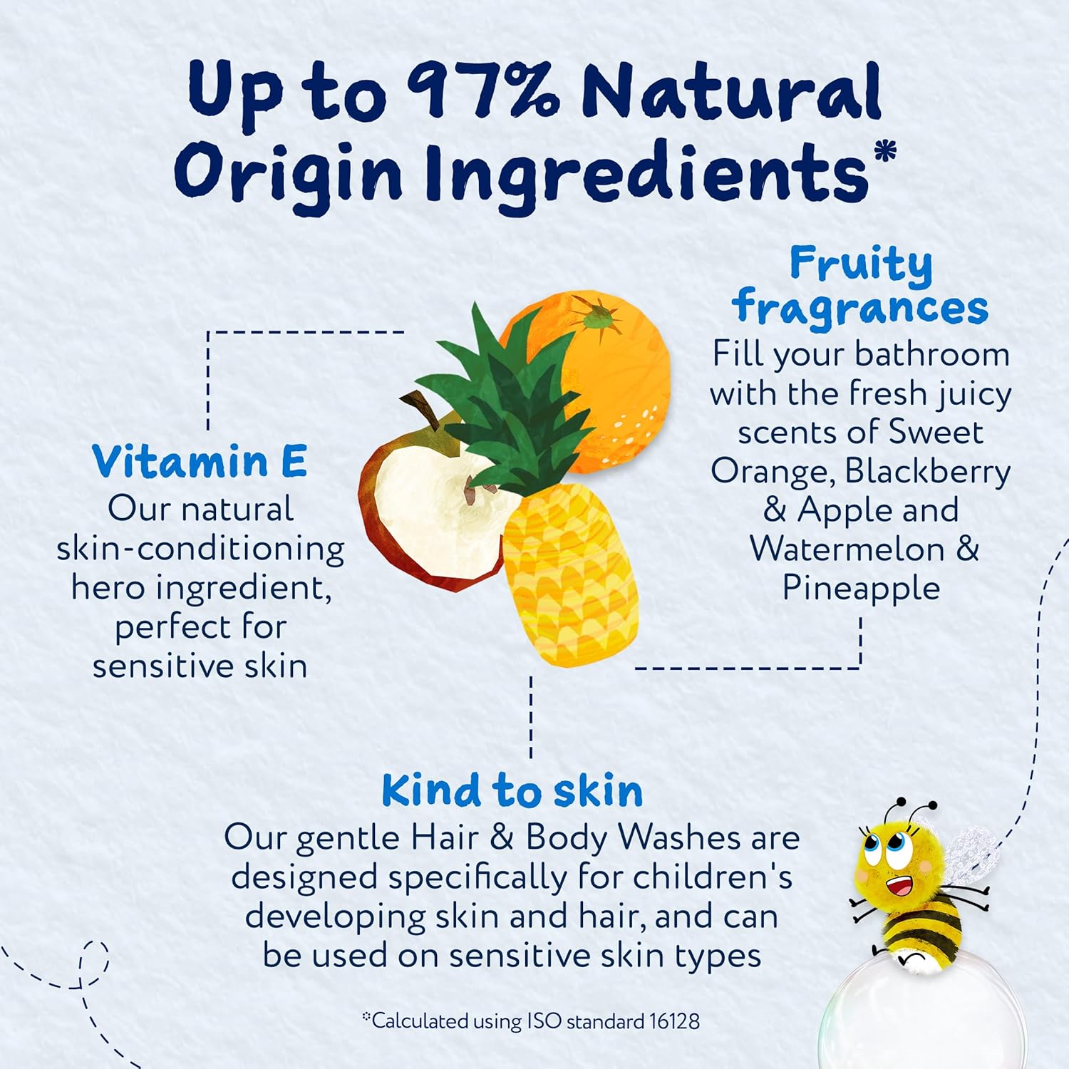 Childs Farm Hair & Body Wash Bundle | Sweet Orange (250ml), Blackberry & Apple (250ml) and Watermelon & Pineapple (250ml) | Suitable for Newborns, Kids & Adults with Sensitive, Dry & Eczema-Prone Skin
