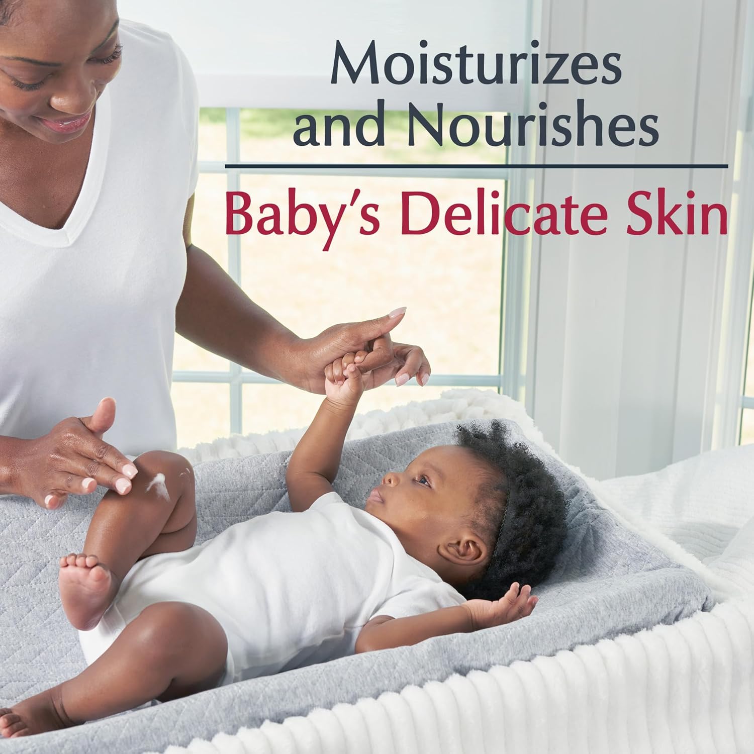 Eucerin Baby Body Lotion, Hypoallergenic and Fragrance Free Baby Lotion with Pro-Vitamin B5 and Shea Butter, 13.5 Fl Oz Bottle Halalzen