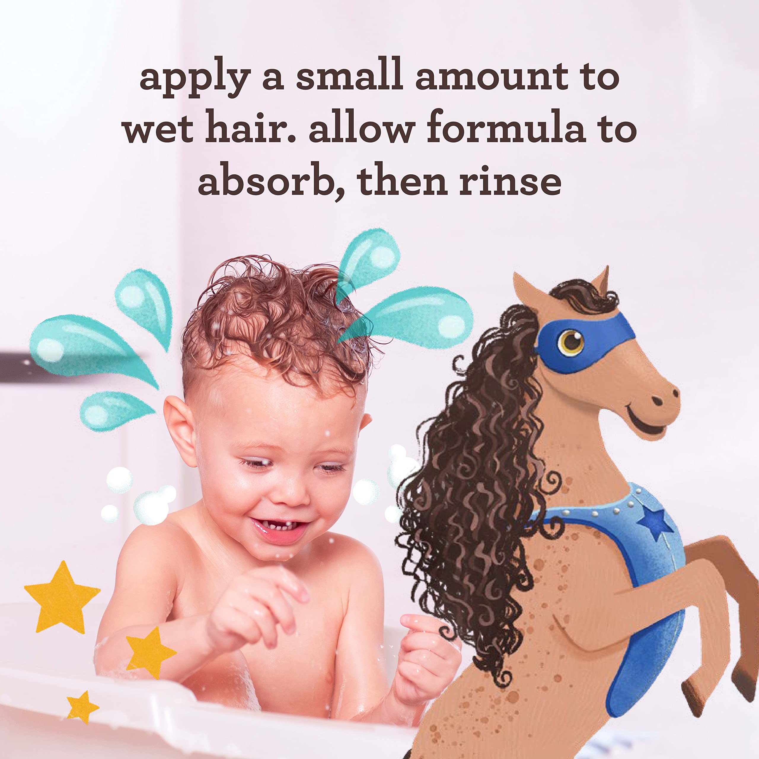 Aveeno Kids Coily Hair Conditioner with Oat Extract & Coconut Oil, Coily Hair Conditioner for Toddlers Detangles & Moisturizes Coils for Healthy-Looking Hair, Hypoallergenic, 12 fl. oz Halalzen