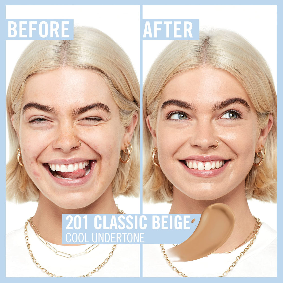 Rimmel Kind + Free Moisturising Skin Tint Foundation, Vanilla 160 Halalzen