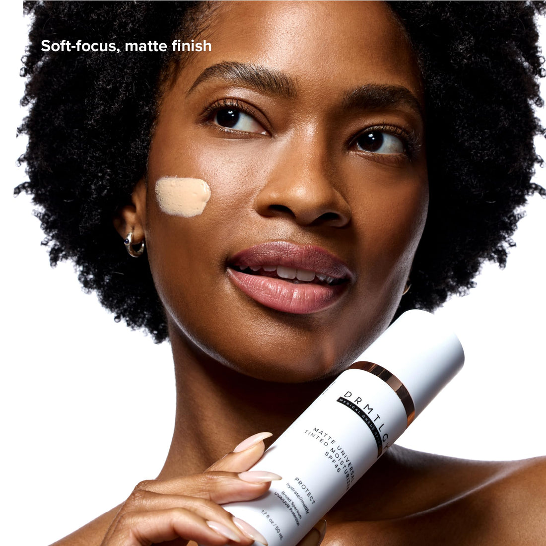 DRMTLGY Universal Tinted Moisturizer SPF 46 – Hydrating Dewy Tinted Sunscreen for Face with Zinc Oxide & Octinoxate – Niacinamide & Hyaluronic Acid – Broad Spectrum Lightweight Daily SPF, 1.7 oz Halalzen