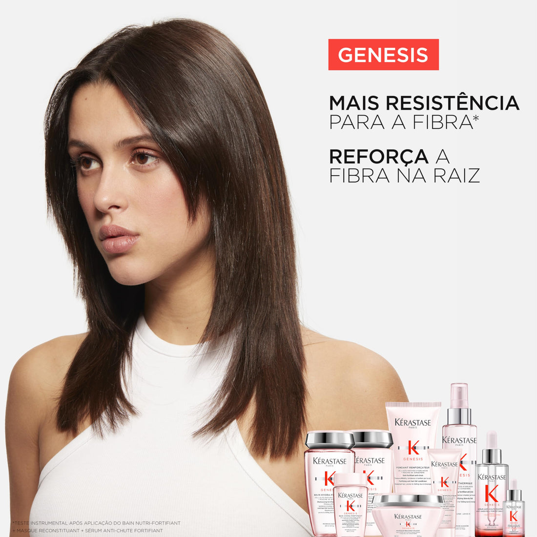 Kérastase Genesis Hair Serum, For Weakened Hair Prone to Hair Loss, With Ginger Root & Edelweiss Flower