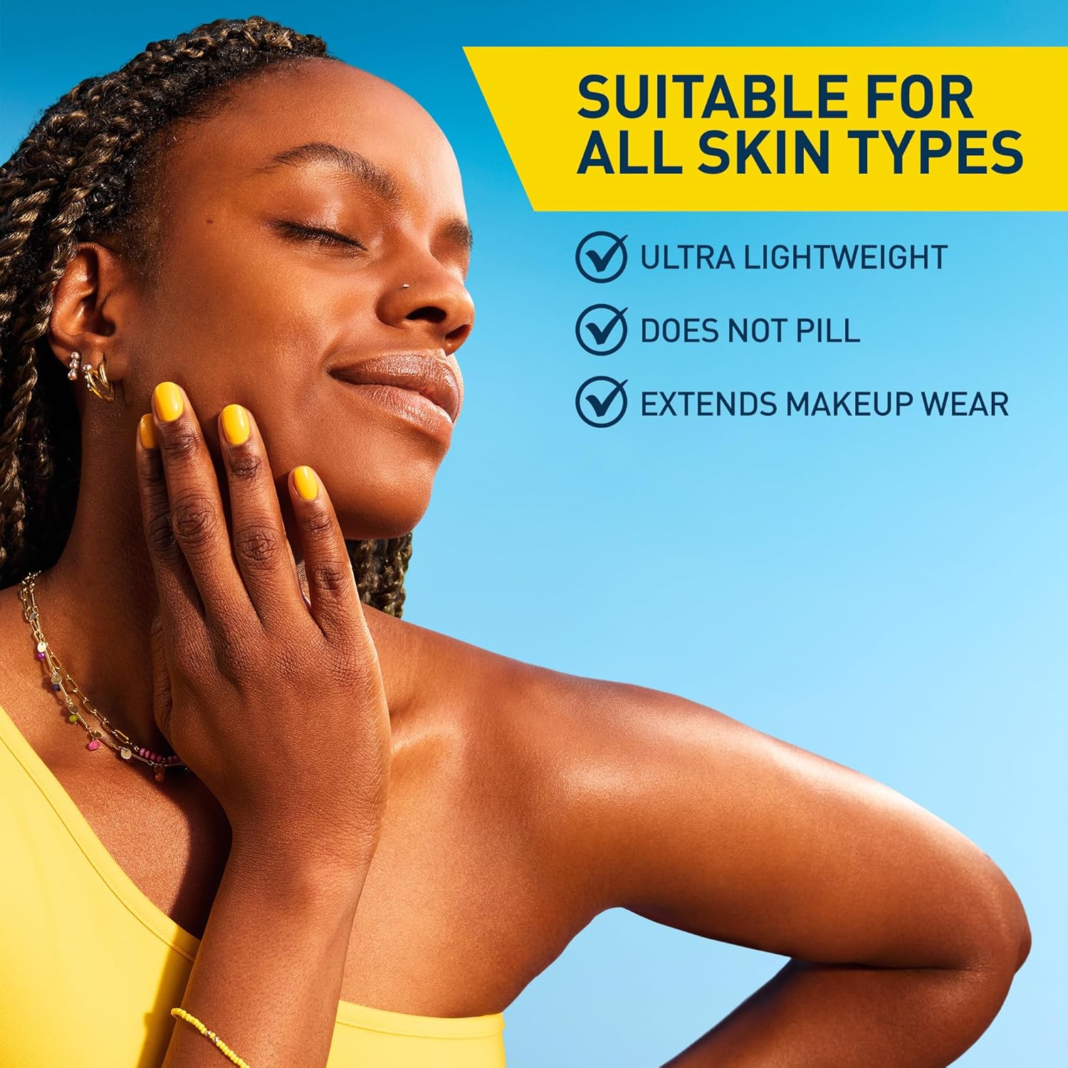 CeraVe Invisible Mineral Sunscreen SPF 50, Face Sunscreen for Sensitive Skin With Zinc Oxide & Titanium Dioxide, Vitamin E + Niacinamide + Ceramides, Oil Free, Travel Size 1.62 oz Halalzen