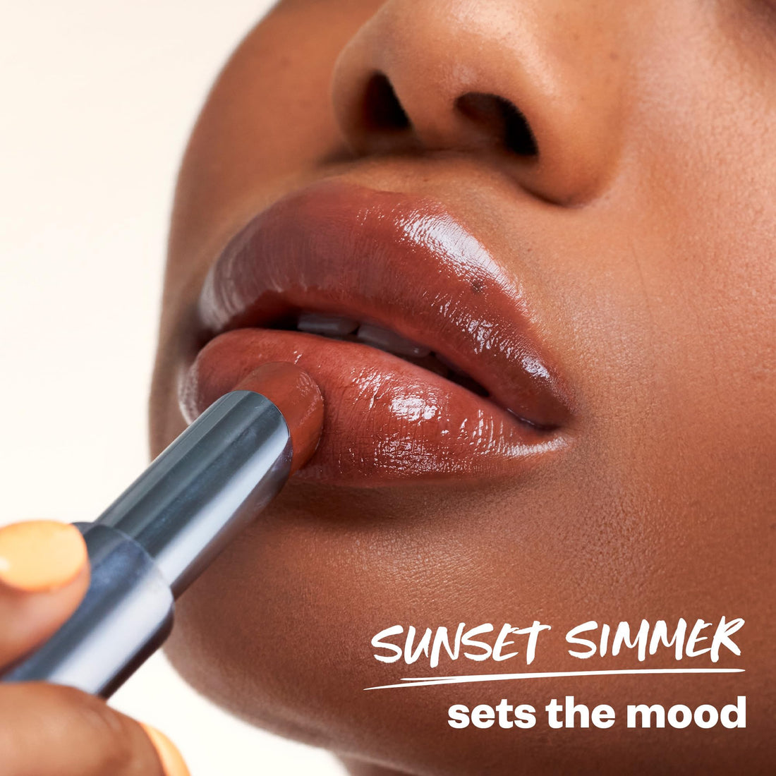 Kosas Wet Stick Moisturizing Shiny Sheer Lipstick with Ceramides, Hyaluronic acid, Peptides and Mango Butter - Soothes, Softens, and Moisturizes Lips – Heatwave