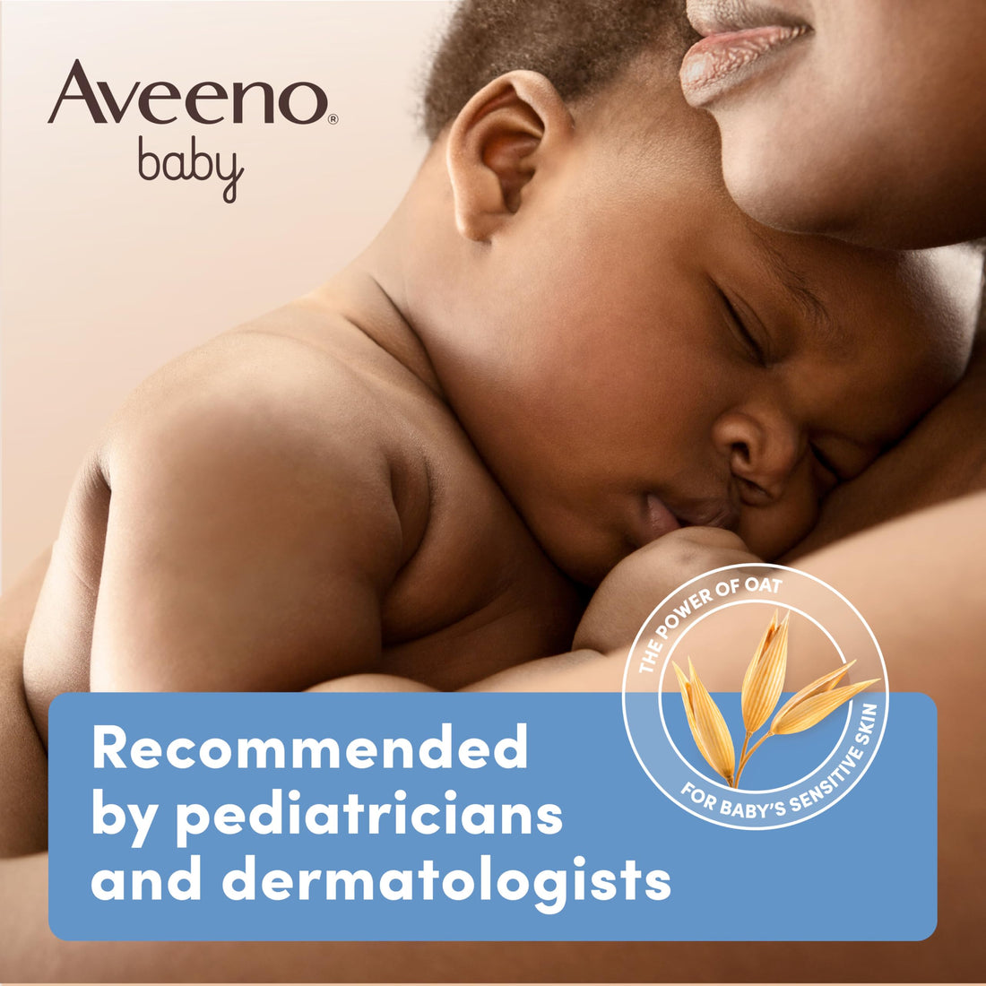 Aveeno Baby Daily Moisture Body Lotion for Sensitive Skin, Hypoallergenic Moisturizing Baby Lotion with Nourishing Oatmeal to Deeply Moisturize Baby's Skin, Fragrance-Free, 18 fl. oz Halalzen