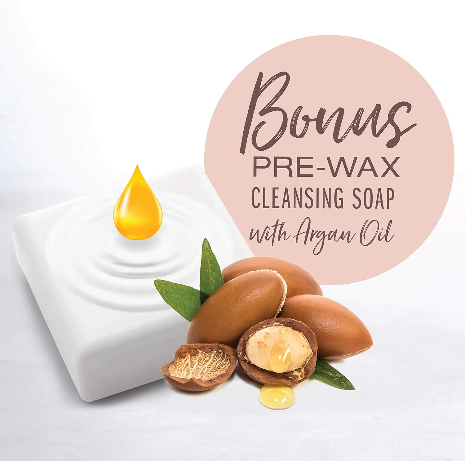 Nad's Natural Precision Eyebrow Wax Wand, Eyebrow Wax Kit, Sugar Wax, Hypoallergenic, Vegan No-heat Formula, Includes Wax Pen 6g, 10 Reusable Cotton Strips, 4 Pre-wax Soap