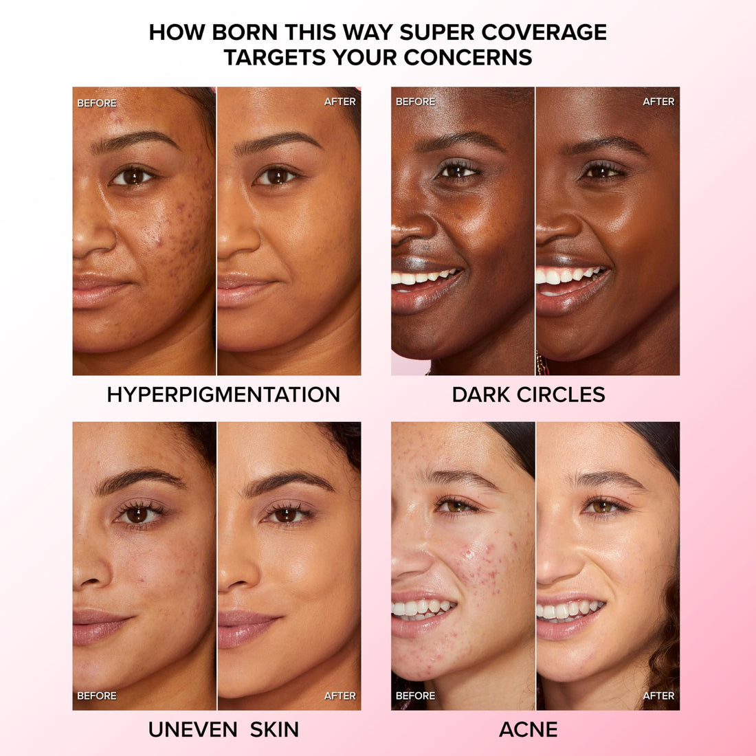 Too Faced Born This Way Super Coverage Multi-Use Concealer | Full Coverage, Oil Free, Long Lasting + Hydrating,13.5ml Halalzen