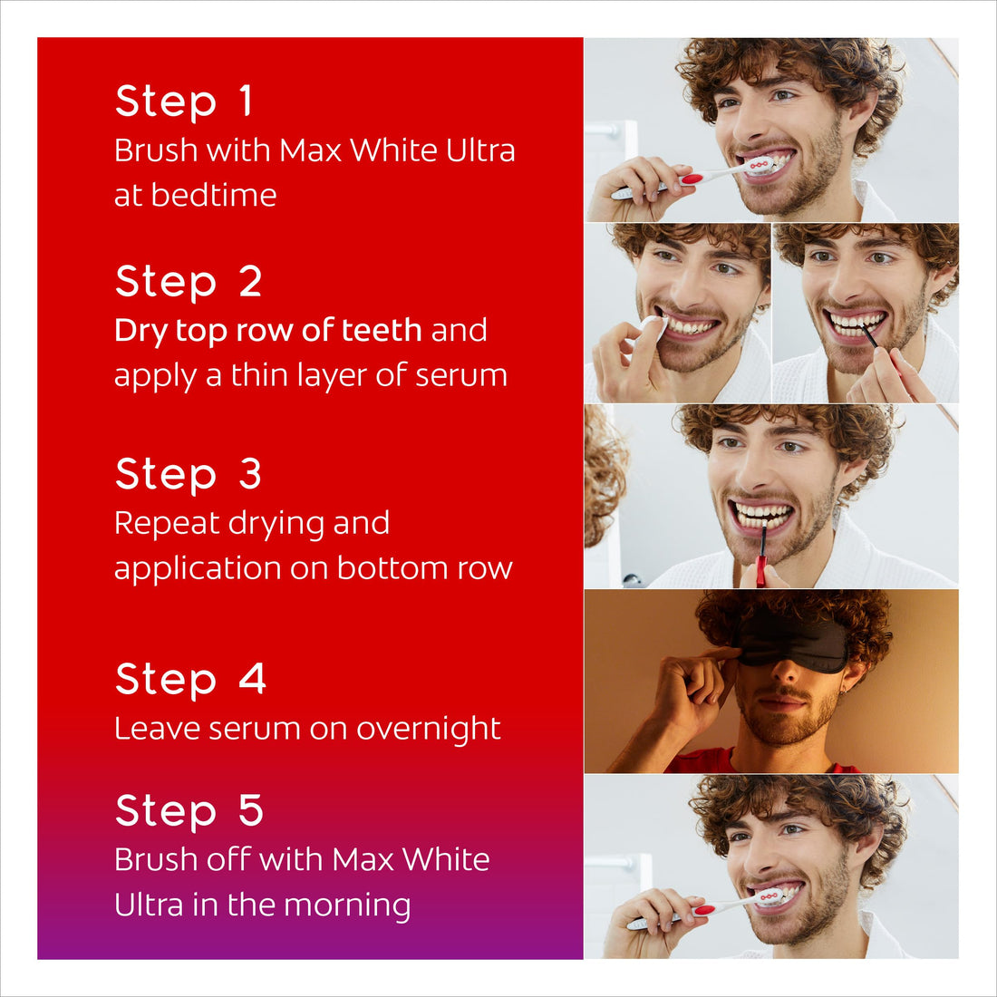 Colgate Max White Ultra+ Enamel Toothpaste 75ml, Whitens Deep Stains for 5X Whiter Teeth, ActiveShine Technology Smoothes Enamel Surface to Reflect Light, Protects and Remineralises Enamel