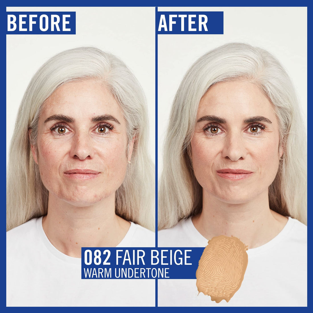 Rimmel Match Perfection Foundation 082 Fair Beige, Medium Coverage, 24hr Hydration, No Caking or Creasing, Lightweight, Reduces Imperfections, Invisible Coverage, SPF20, Cruelty Free Halalzen