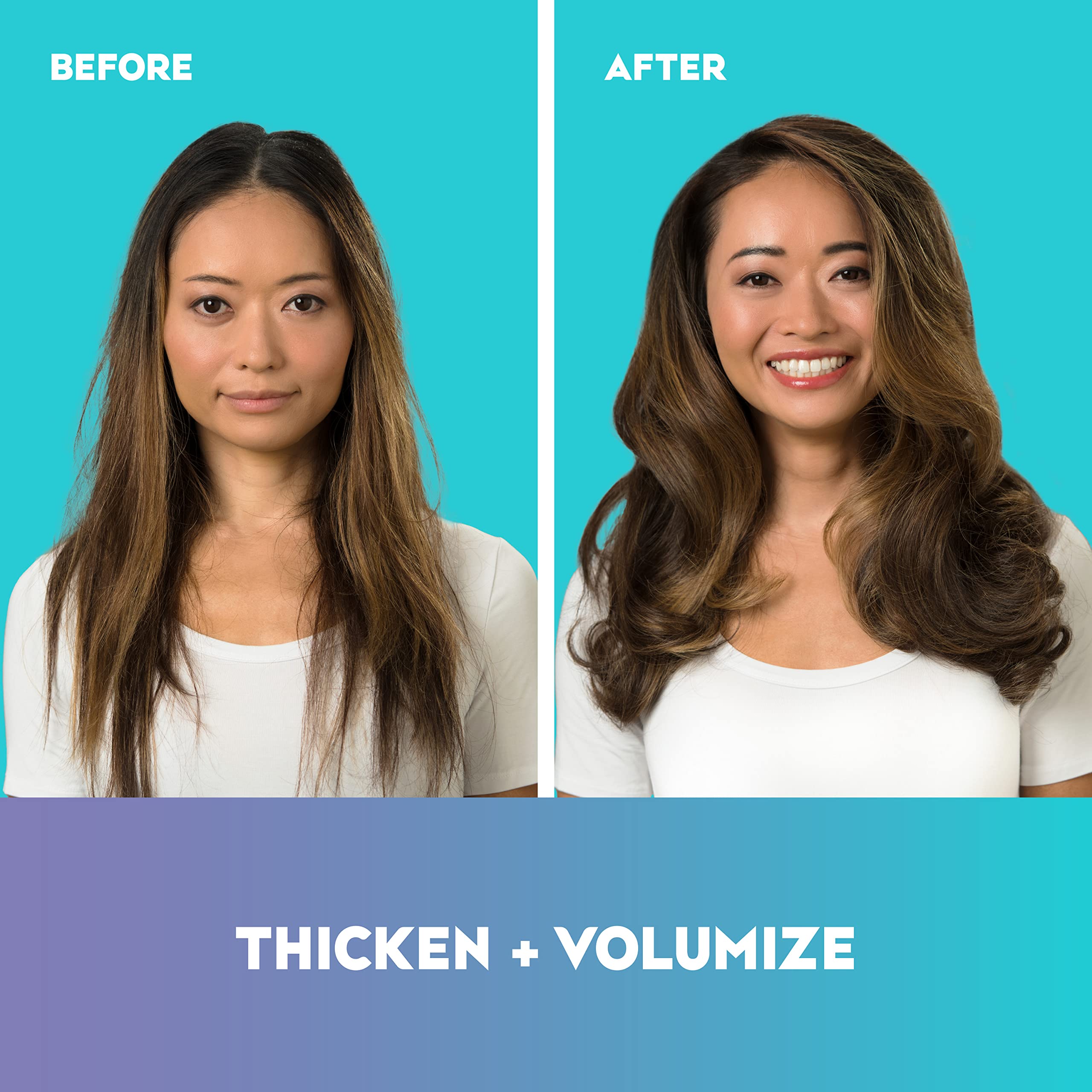 OGX Biotin and Collagen Volumising Hair Shampoo, Thick and Full, with Vitamin B7 Biotin, and Collagen, for Fine Hair, Sulfate Free Surfactants, 385ml