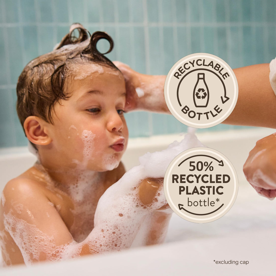 Aveeno Baby KIDS Bubble Bath & Wash 250ml | Enriched with Soothing Oat Extract | Foam Body Wash Developed for Your Little Superhero | Childrens Toiletries Sets