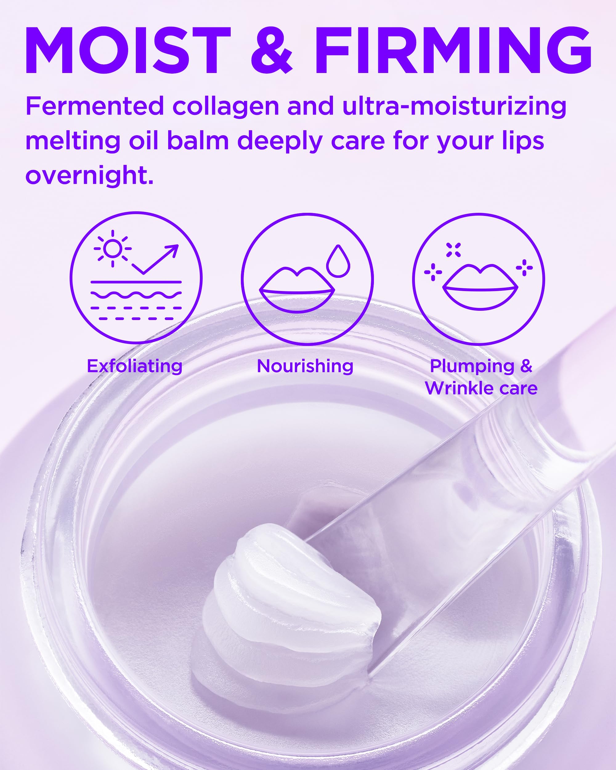 TOCOBO Vita Glazed Lip Mask – Vegan Overnight Lip Sleeping Mask for Dry, Chapped Lips | PHA (Lactobionic Acid) Gentle Exfoliation | Non-Sticky Glazed Balm, Korean Skincare, 0.68 oz Halalzen