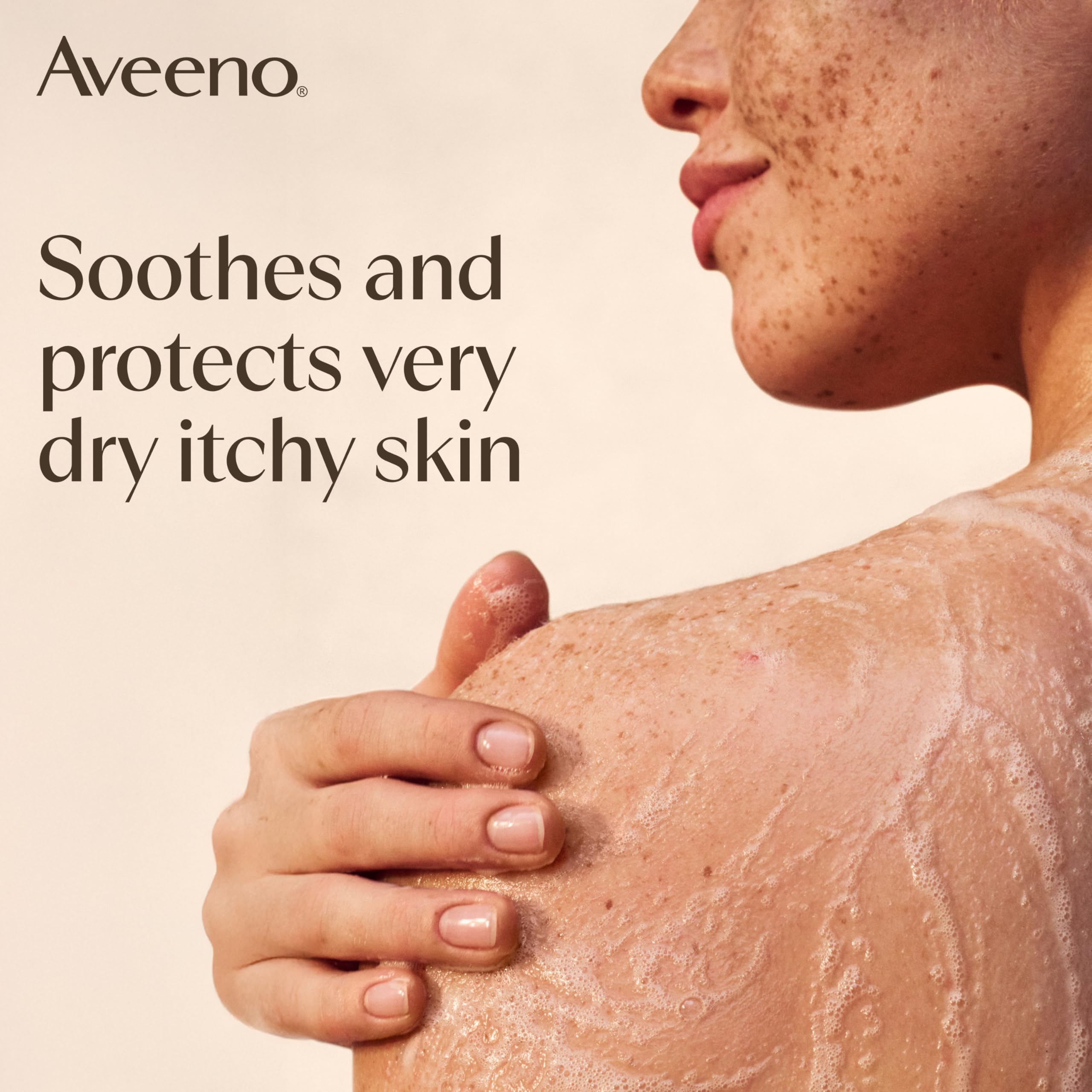 Aveeno Dermexa Daily Emollient Body Wash, Gently cleanses and Soothes, For Very Dry Itchy Also Eczema Prone Skin, 300 ml(Packaging may vary)