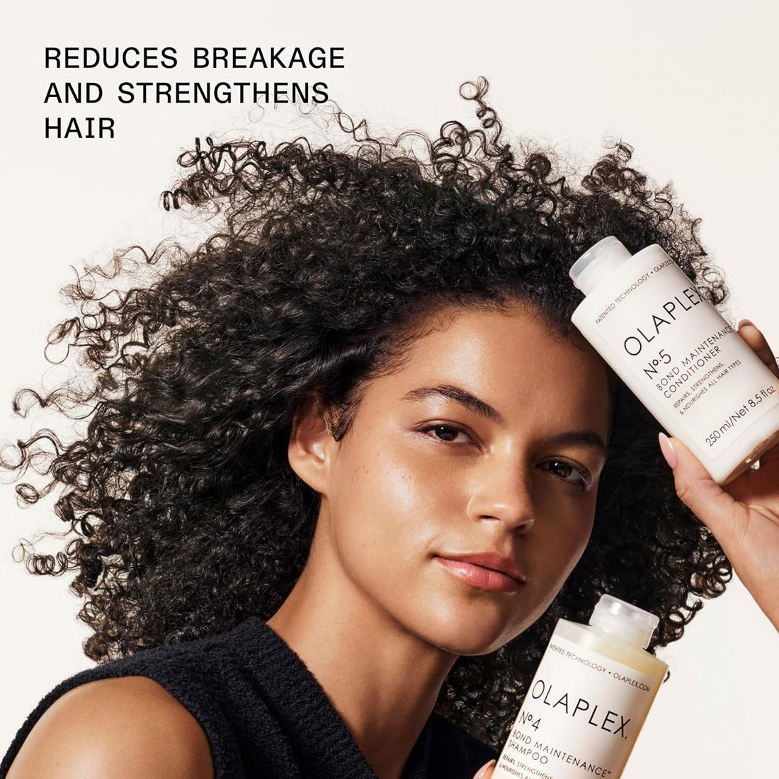Olaplex Nº. 5 Bond Maintenance Conditioner: Reduces Breakage & Strengthens Hair | Hydrates, Smooths & Detangles | For Coily, Curly, Straight, and Wavy, 250 mL / 8.5 Fl. Oz.