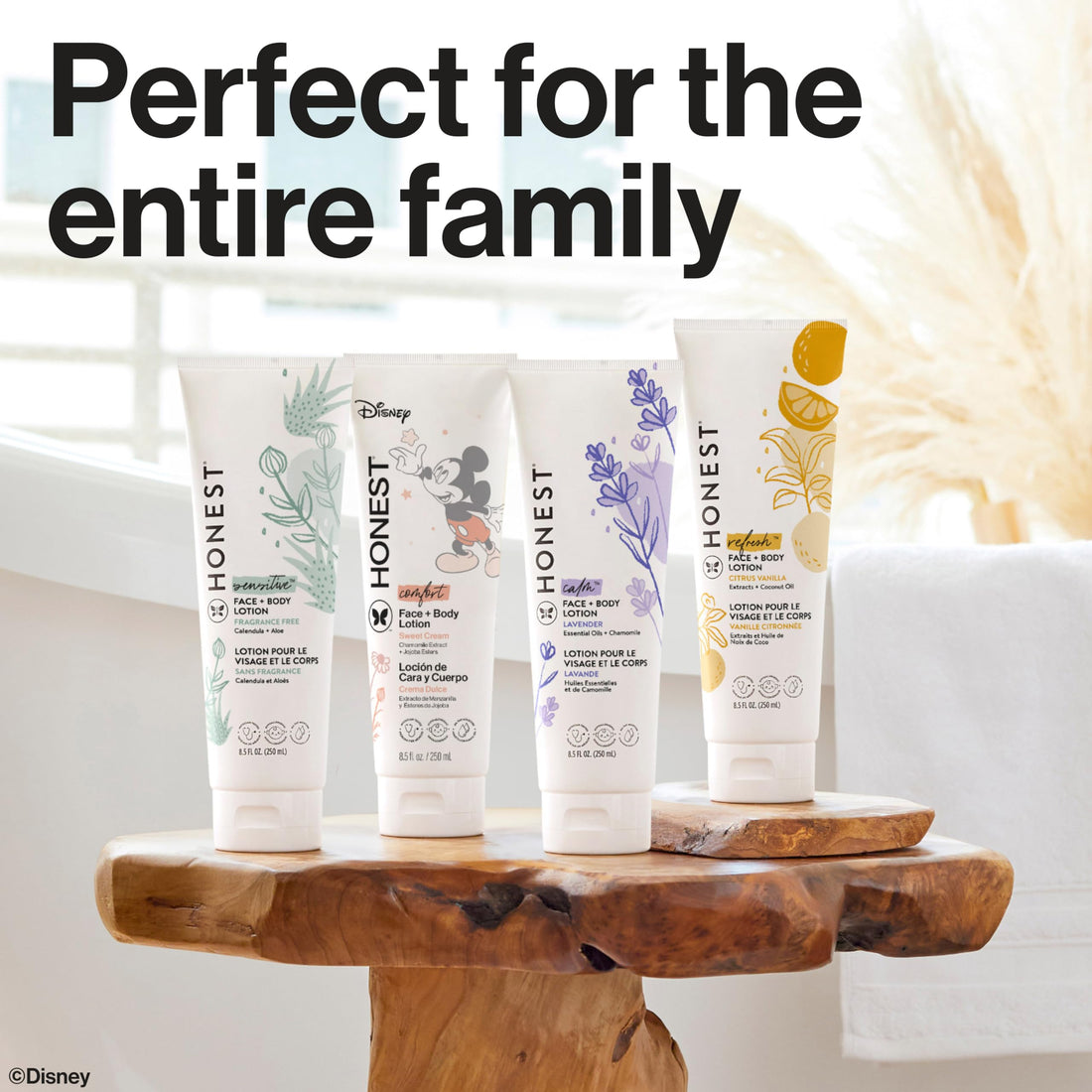 The Honest Company Hydrating Face Body Lotion, Fast Absorbing, Naturally Derived, Hypoallergenic, Lavender Calm, 8.5 fl oz Halalzen