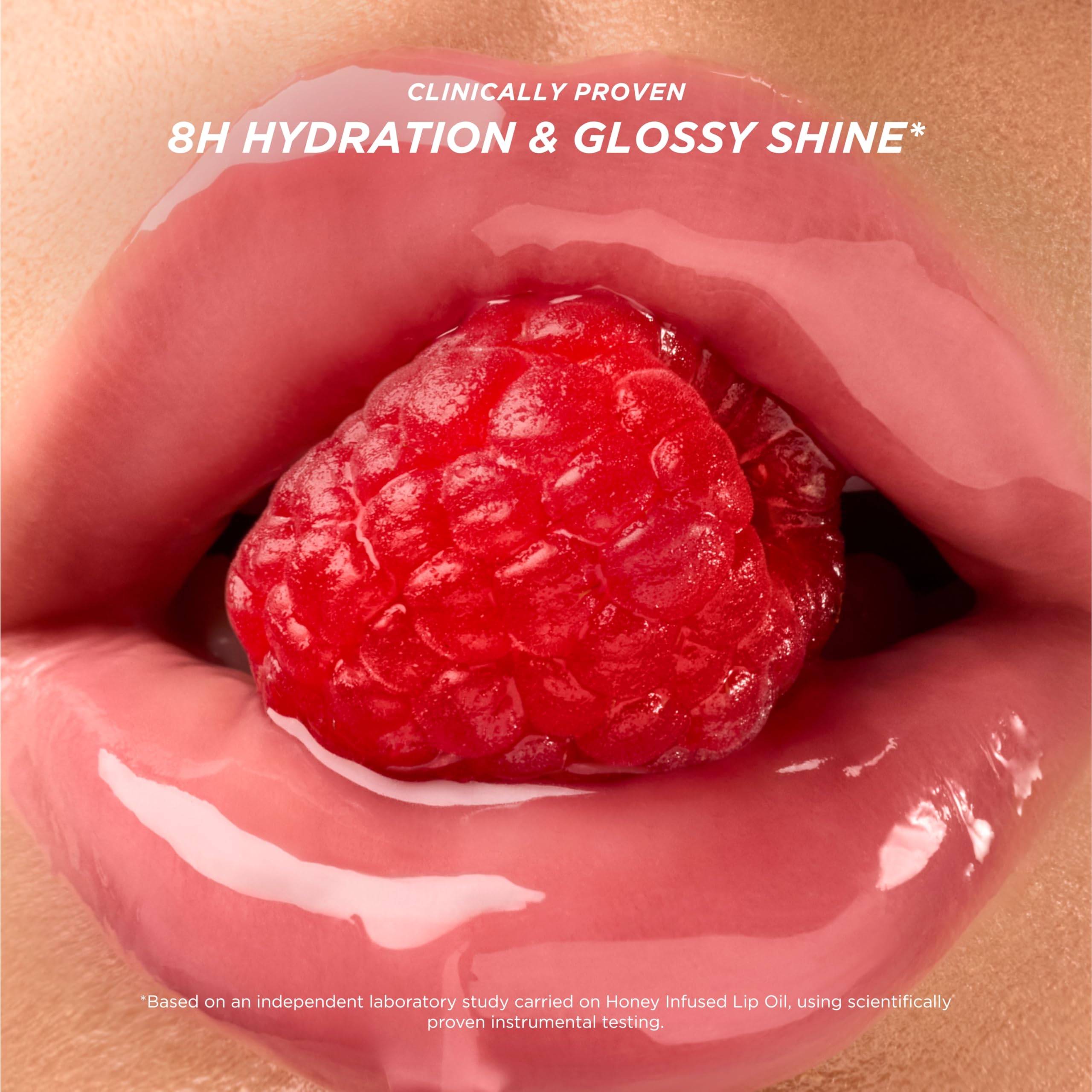 Gisou Honey Infused Lip Oil – Hydrating & Glossy Lip Oil with Jojoba Seed Oil, Non-Sticky Shine, Fresh Honey, 0.27 Fl Oz Halalzen