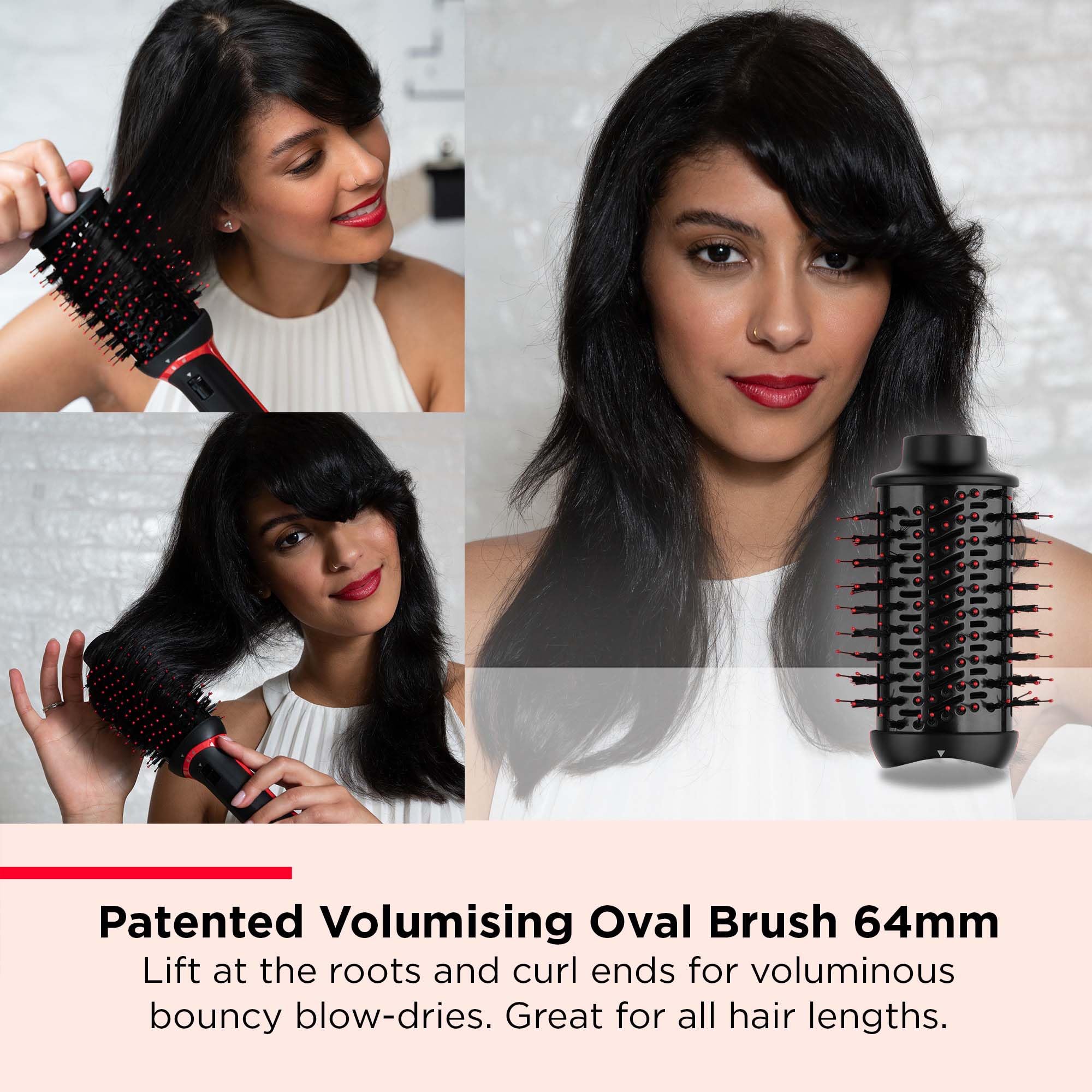 REVLON One-StepTM Blow-Dry Multi Air Styler 5-in-1 (Detachable Heads, Curler, Dryer, Volumiser, Styler and Shape Enhancer). RVDR5370 Halalzen