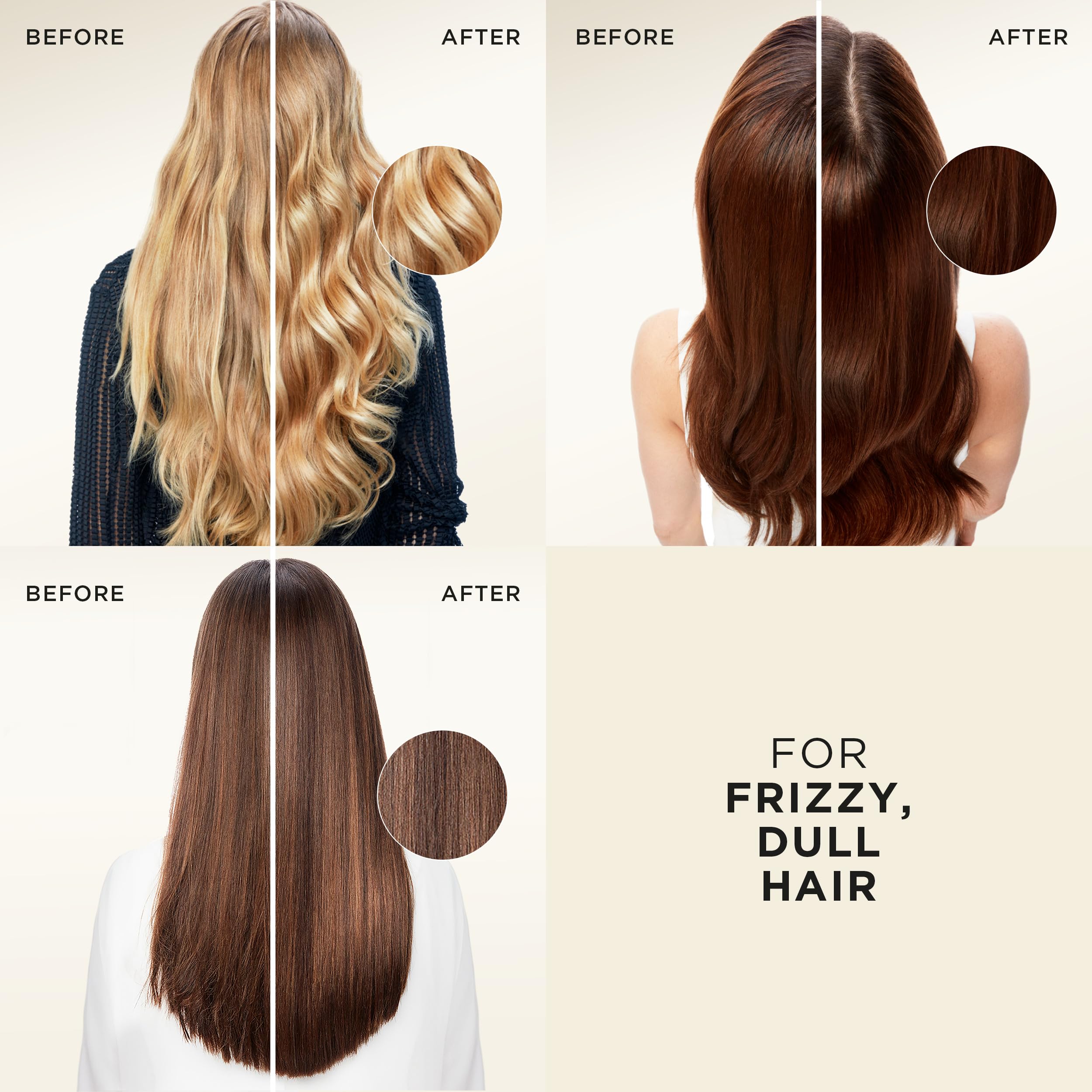 Pantene Pro-V Smooth & Sleek Argan Infused Hair Oil 100ml for Frizzy, Dull Hair, Daily Leave In Nourishing Oil, Tames Frizz, Makes Hair Silky Smooth and Enhances Shine, With Pro-V Nutrients