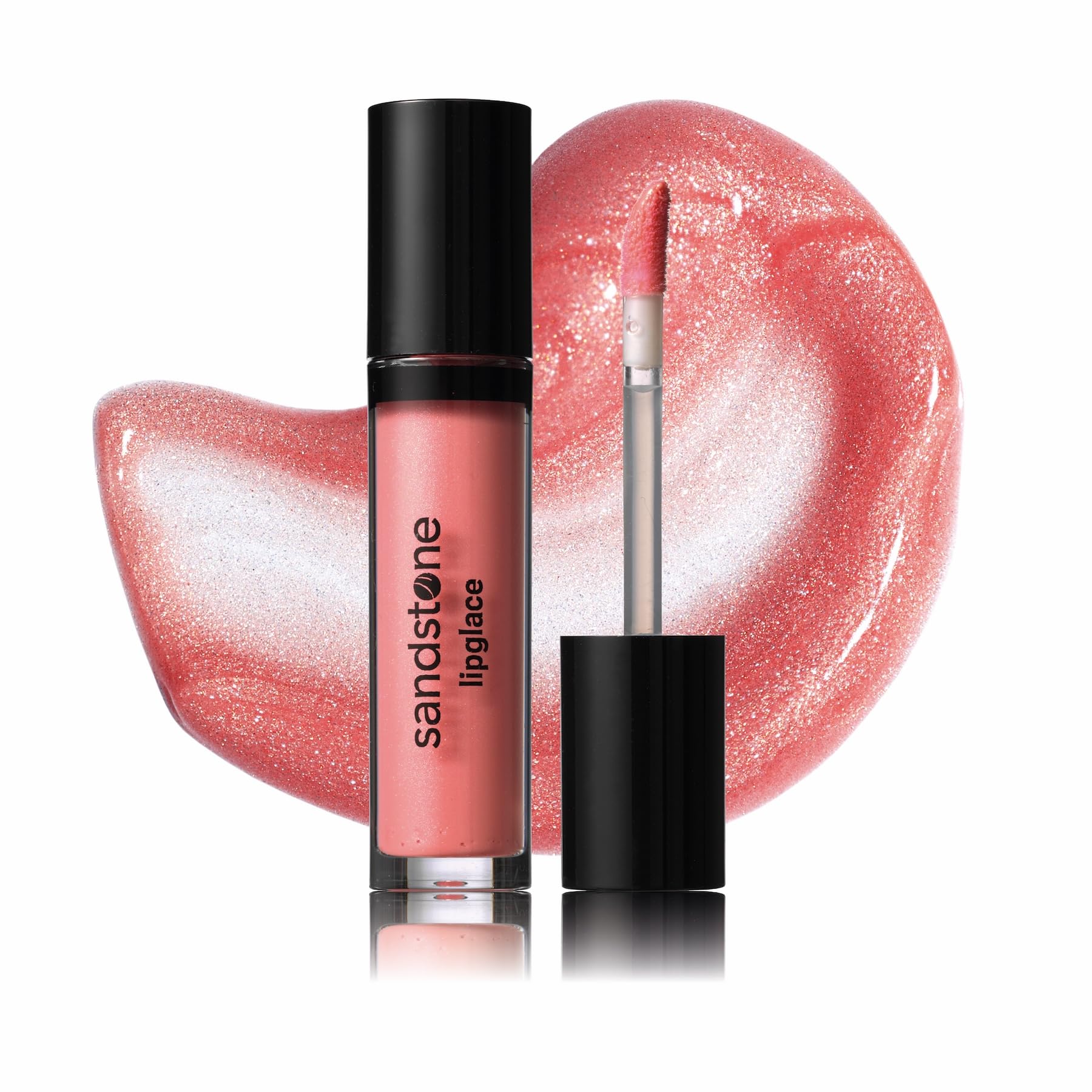 Sandstone Scandinavia Lipglace – Non-Sticky & Moisturizing Lip Gloss – Hypoallergenic, Vegan, Fragrance-Free & Allergy Certified (Pinky Promise) Halalzen