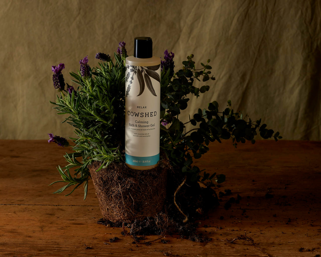 Cowshed Bath & Shower Gel 300ml | Replenish Uplifting Body Wash for Women & Men | Natural Body Wash, No Parabens | Hydrating Vegan Shower Gel with Red Mandarin, Bitter Orange and Grapefruit