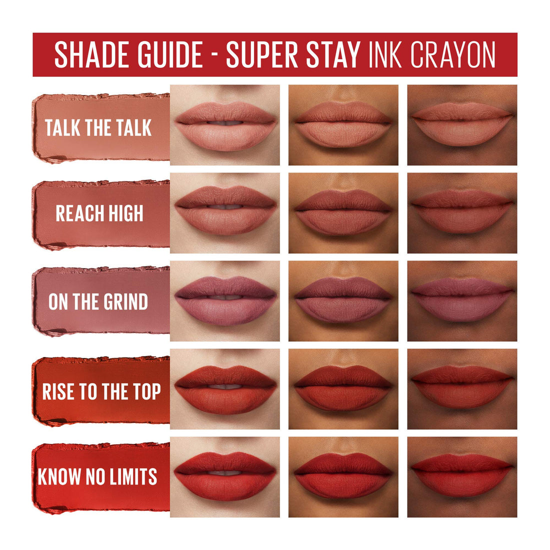 Maybelline Super Stay Ink Crayon Matte Longwear Lipstick Makeup, 150 Chase Dreams, 0.04 oz