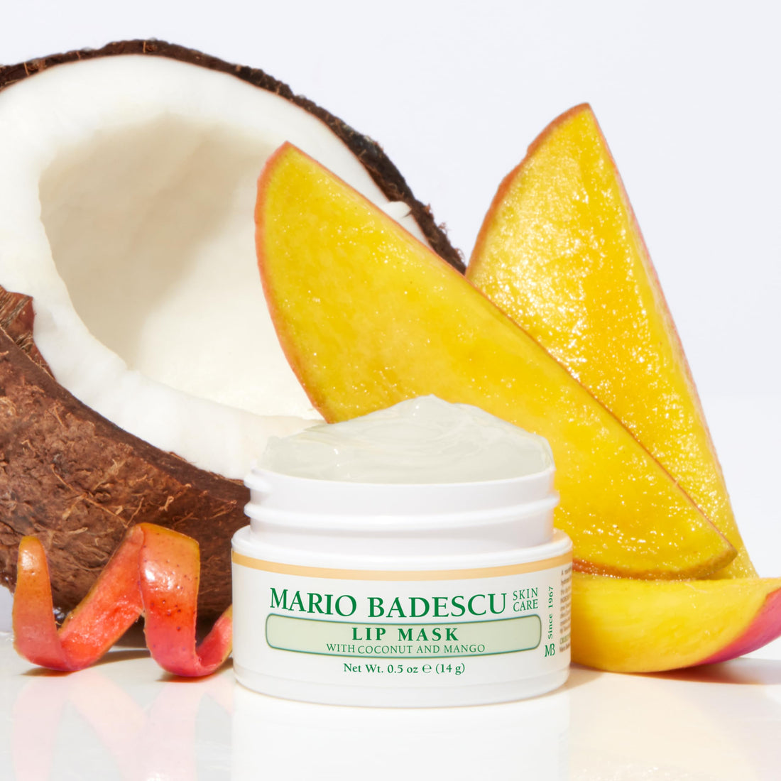 Mario Badescu Lip Mask, Overnight Lip Treatment Enriched With Skin Softening Coconut Oil and Hydrating Shea Butter Halalzen