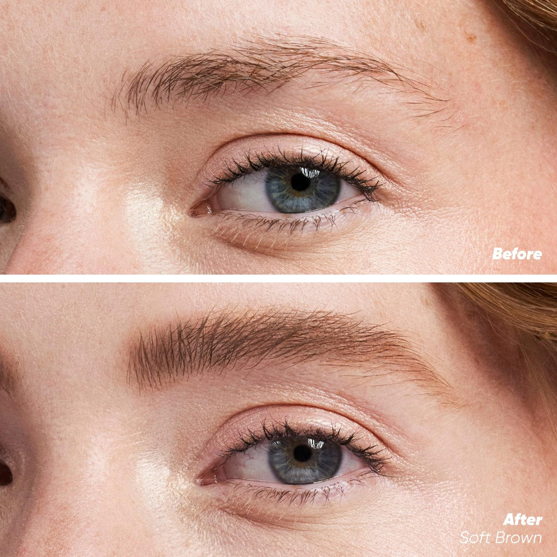 Kosas Air Brow Tinted Eyebrow Gel – Volumizing Brow Gel with Flexible Long-Lasting Hold, Soft Brown